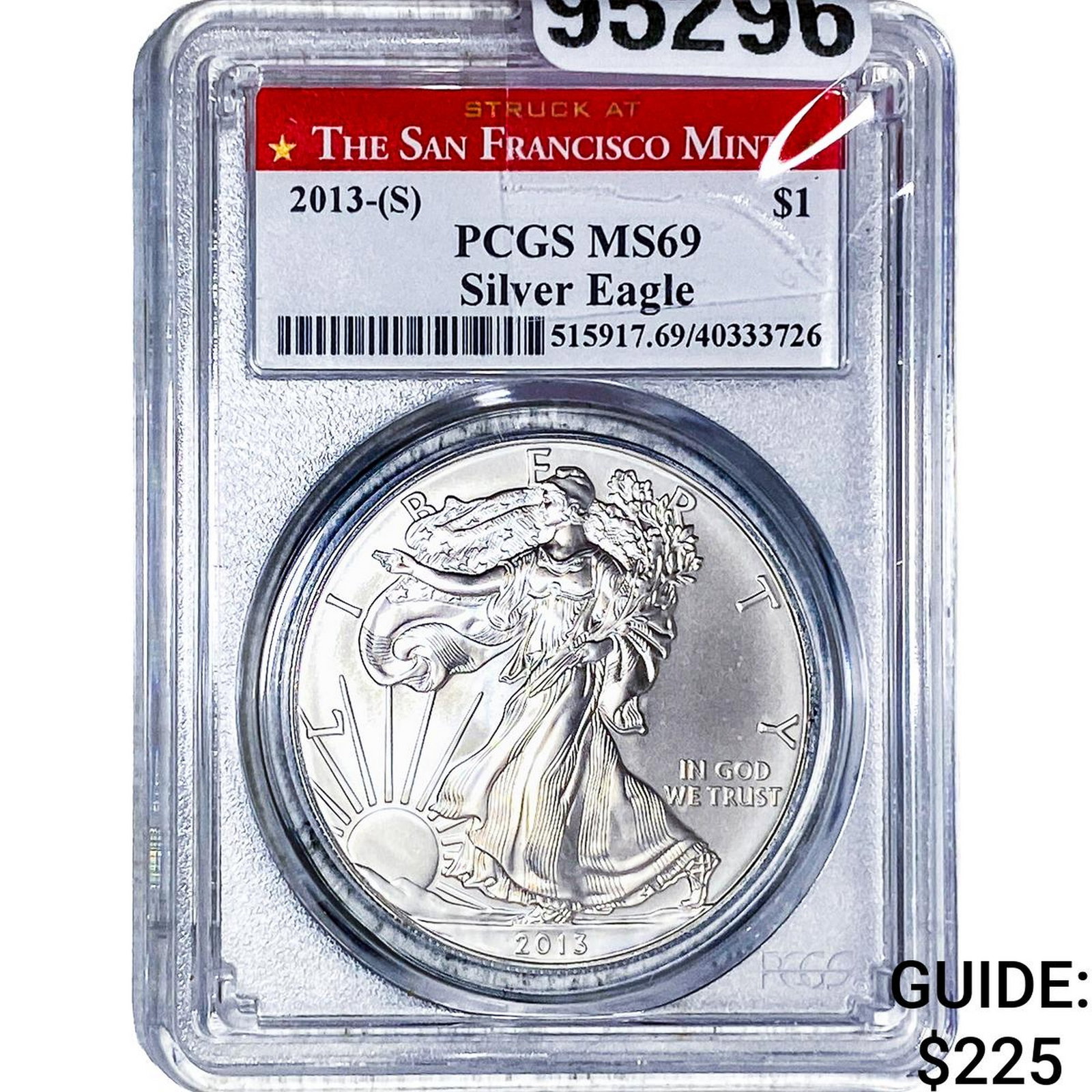 2013[S] Silver Eagle PCGS MS69 (1 of 2)