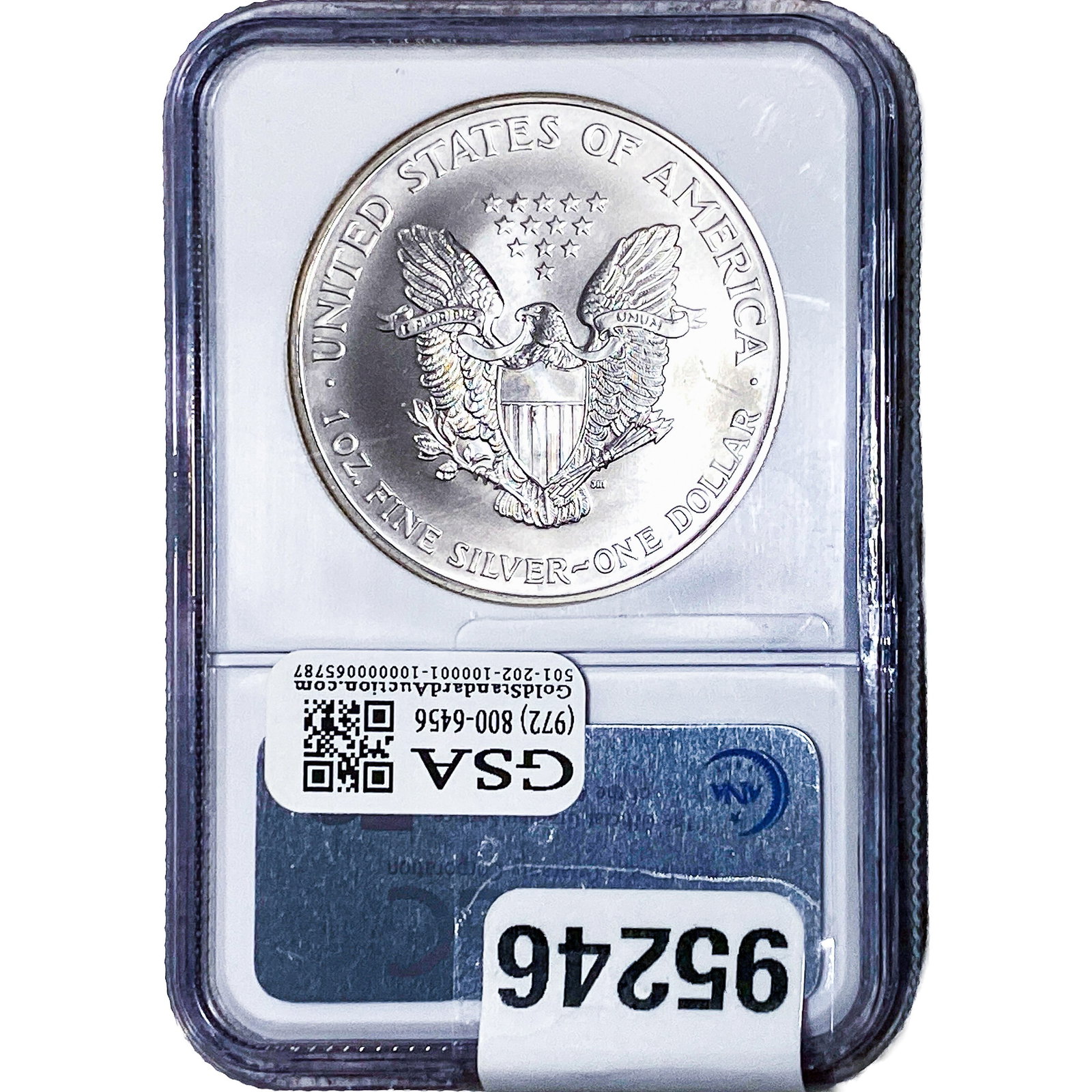 2002 Silver Eagle NGC MS69 - 2
