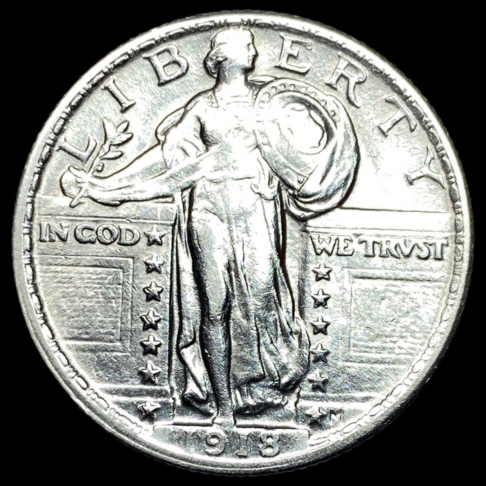 1918 Standing Liberty Quarter UNCIRCULATED (1 of 2)