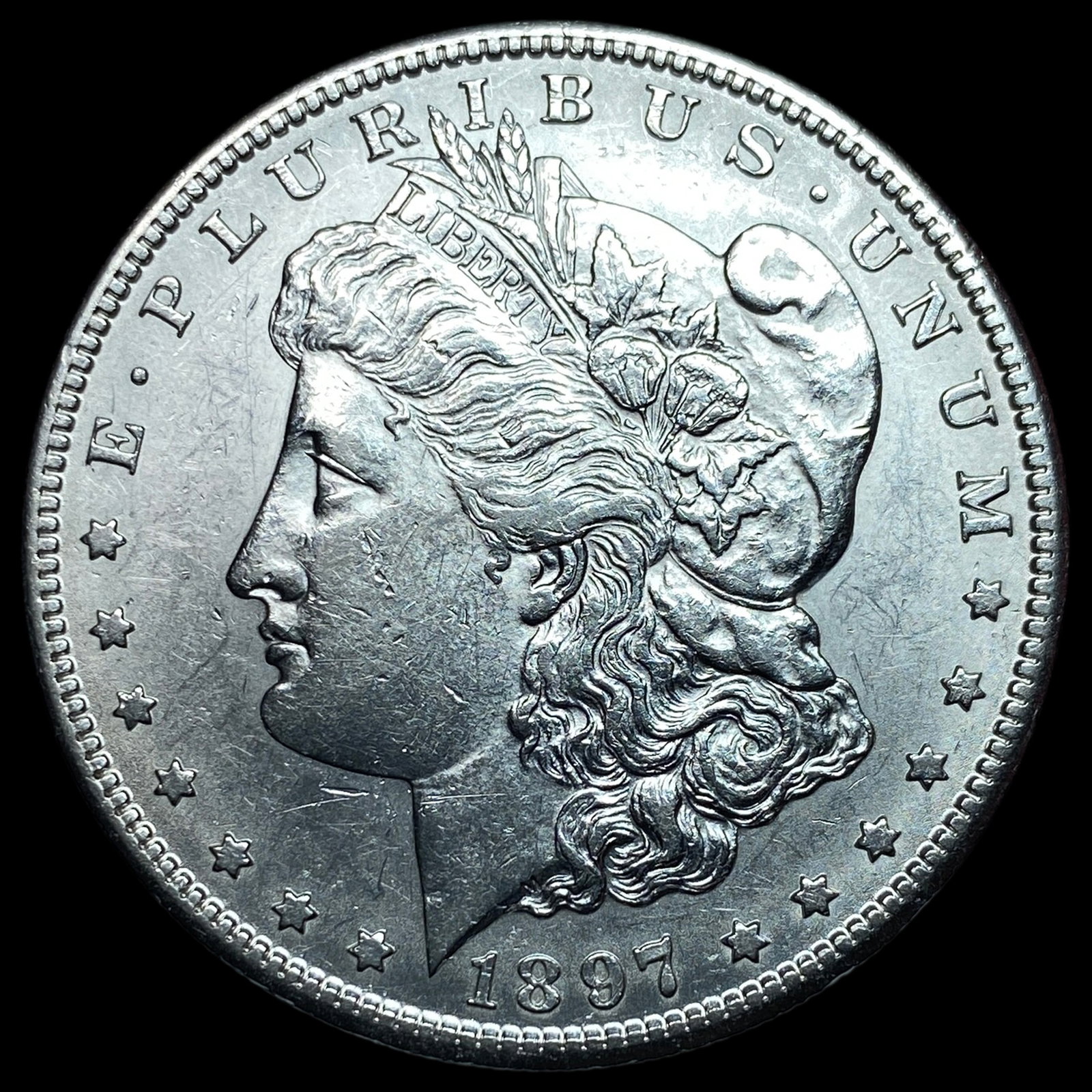 1897-S Silver Morgan Dollar UNCIRCULATED: 1897-S Silver Morgan Dollar UNCIRCULATED