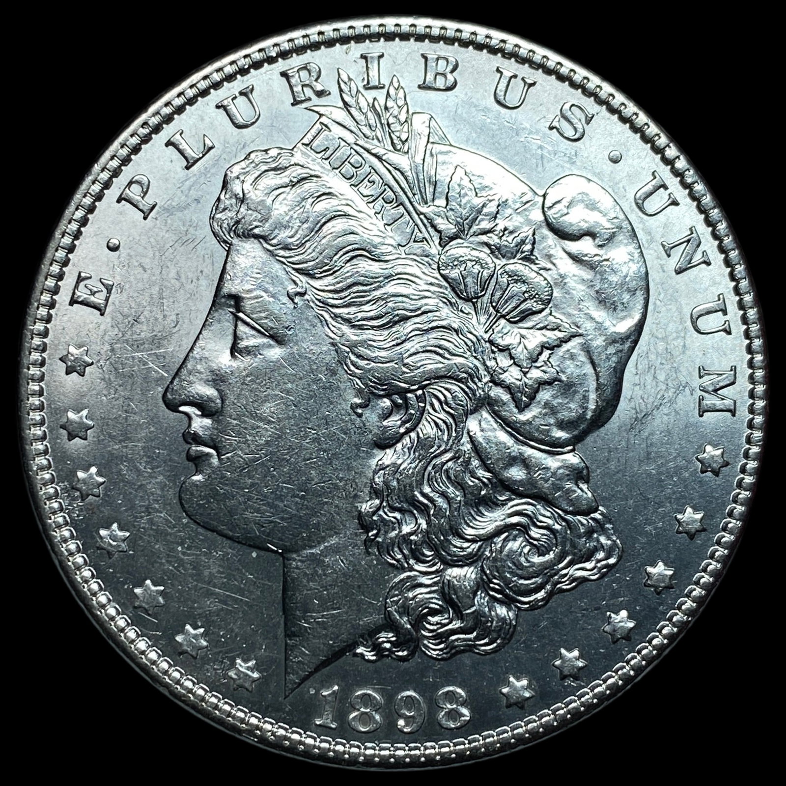 1898 Morgan Silver Dollar UNCIRCULATED: 1898 Morgan Silver Dollar UNCIRCULATED