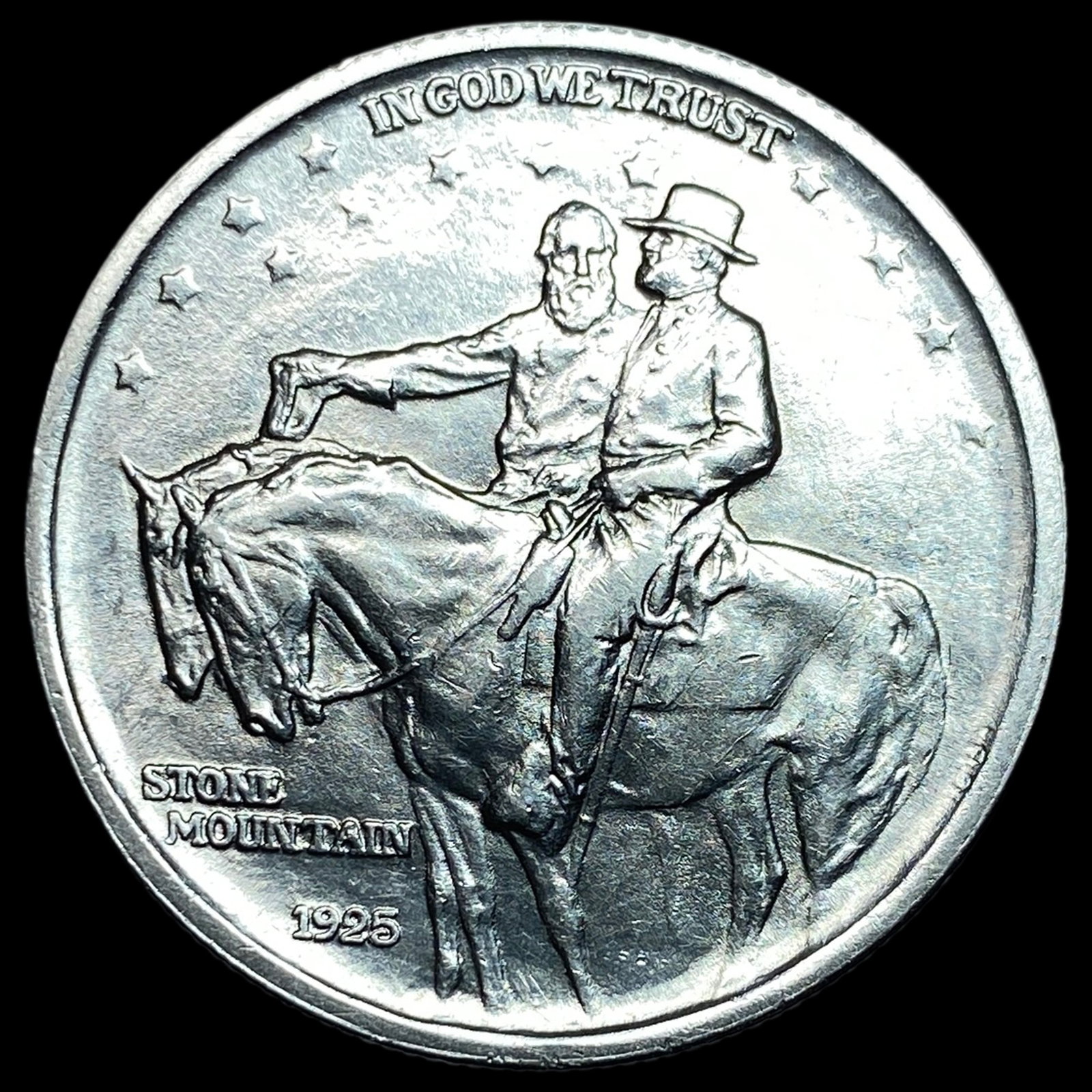 1925 Stone Mountain Silver Half Dollar UNCIRCULATED: 1925 Stone Mountain Silver Half Dollar UNCIRCULATED