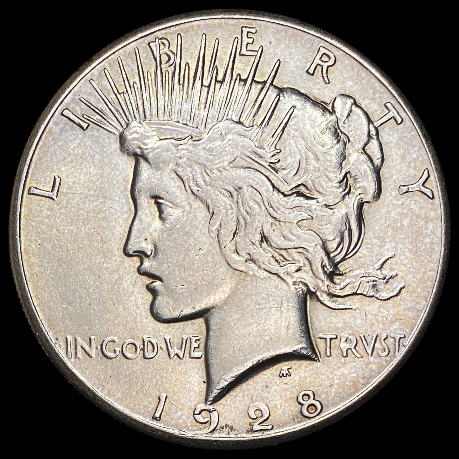 1928 Silver Peace Dollar CLOSELY UNCIRCULATED: 1928 Silver Peace Dollar CLOSELY UNCIRCULATED