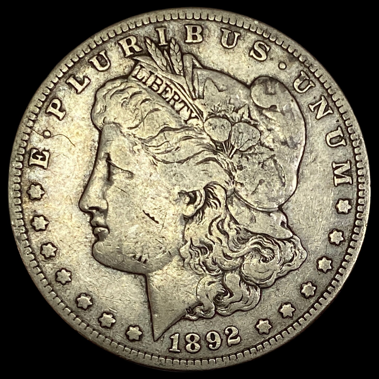 1892-S Morgan Silver Dollar HIGH GRADE: 1892-S Morgan Silver Dollar HIGH GRADE