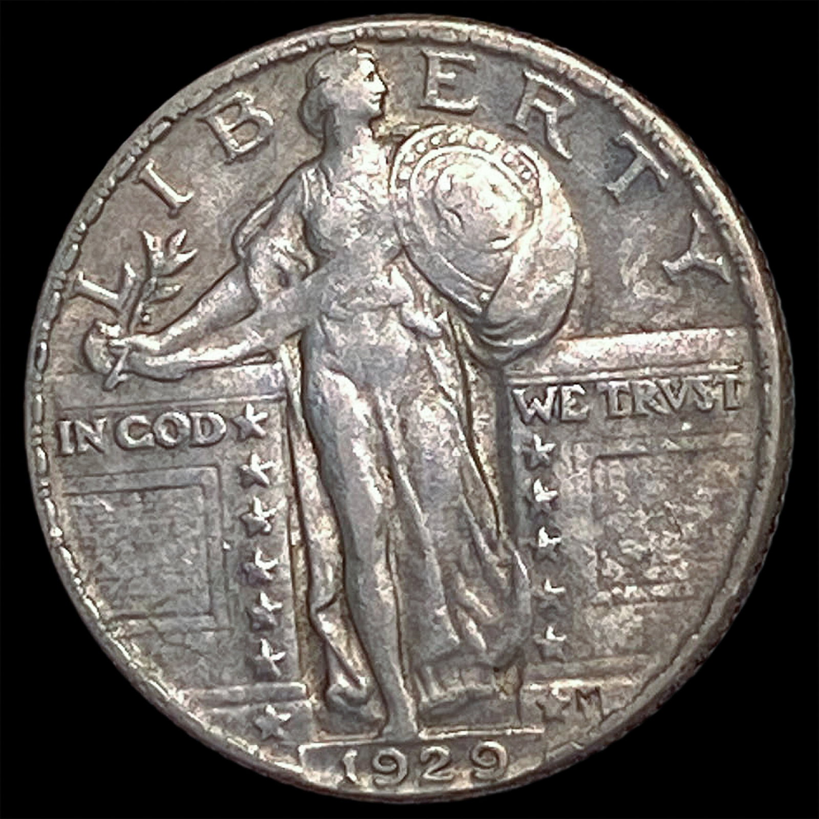 1929 Standing Liberty Silver Quarter NEARLY UNCIRCULATED (1 of 2)