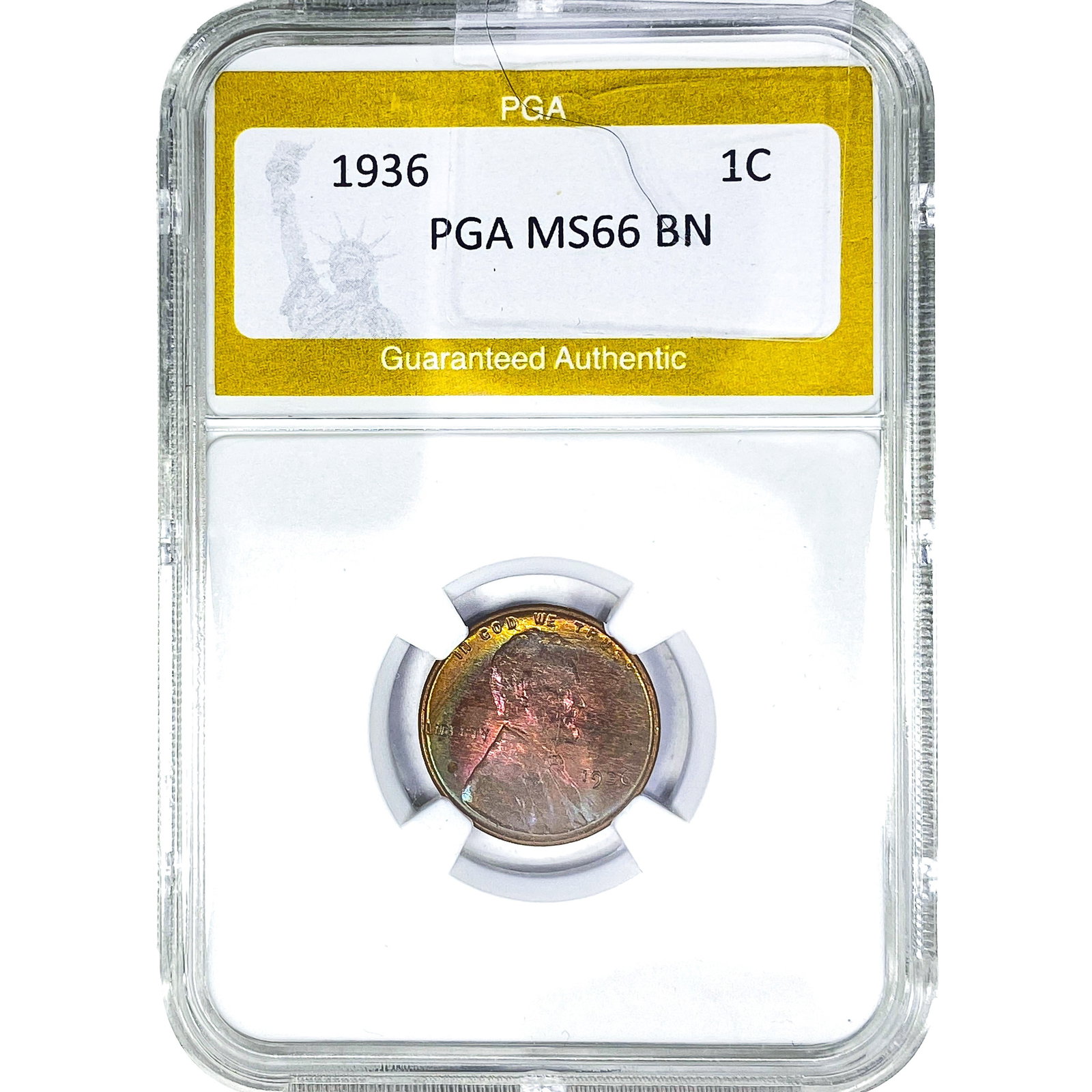1936 Wheat Cent PGA MS66 BN (1 of 2)