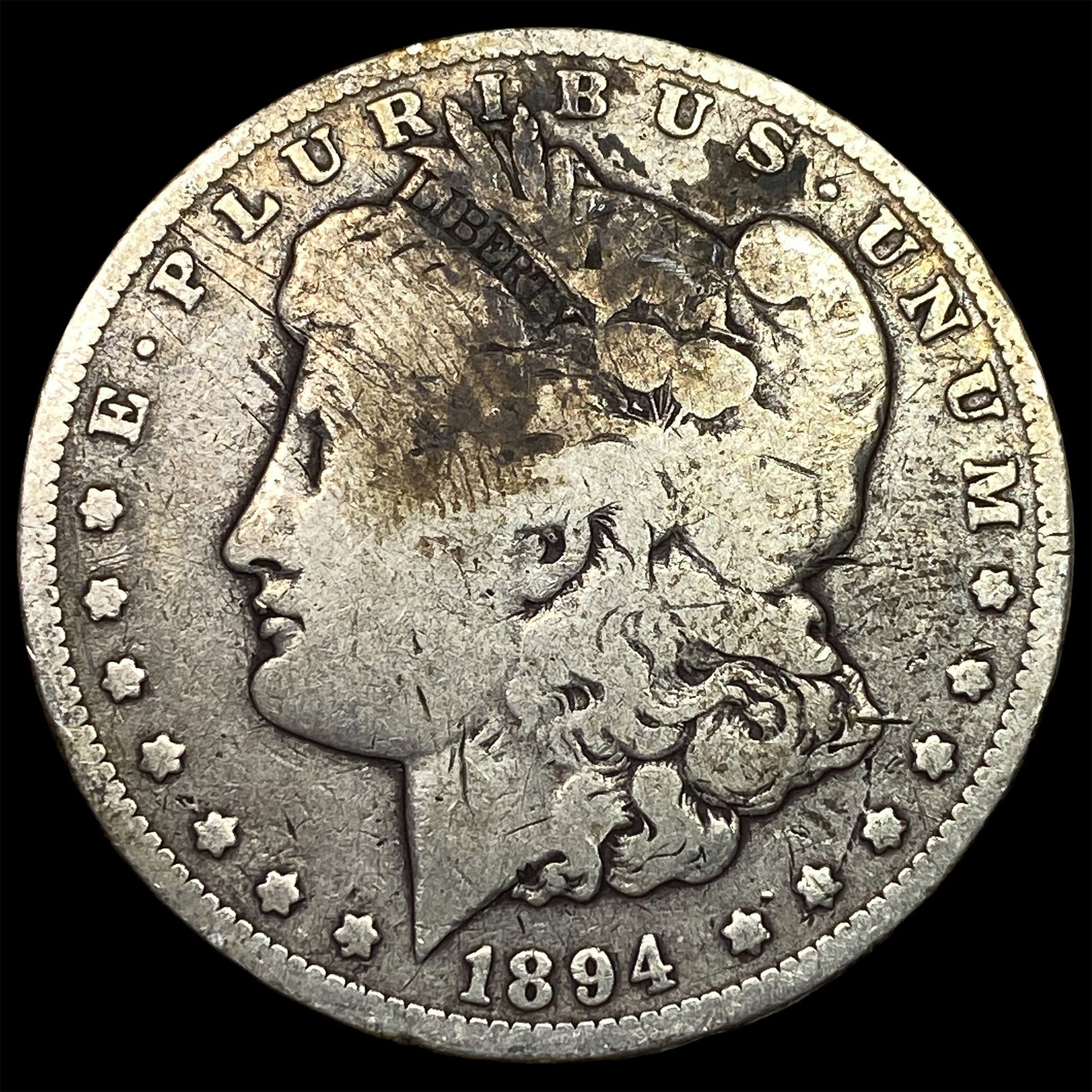 1894-O Silver Morgan Dollar NICELY CIRCULATED