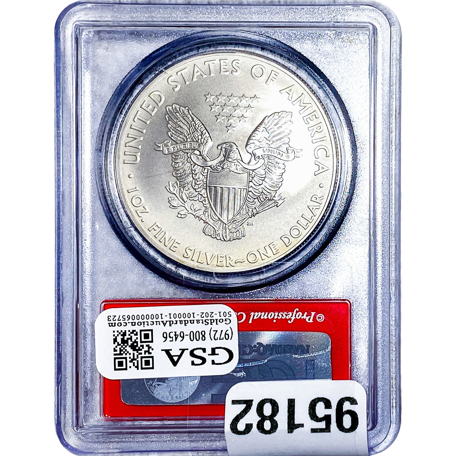 2012-S Silver Eagle PCGS MS70 - 2