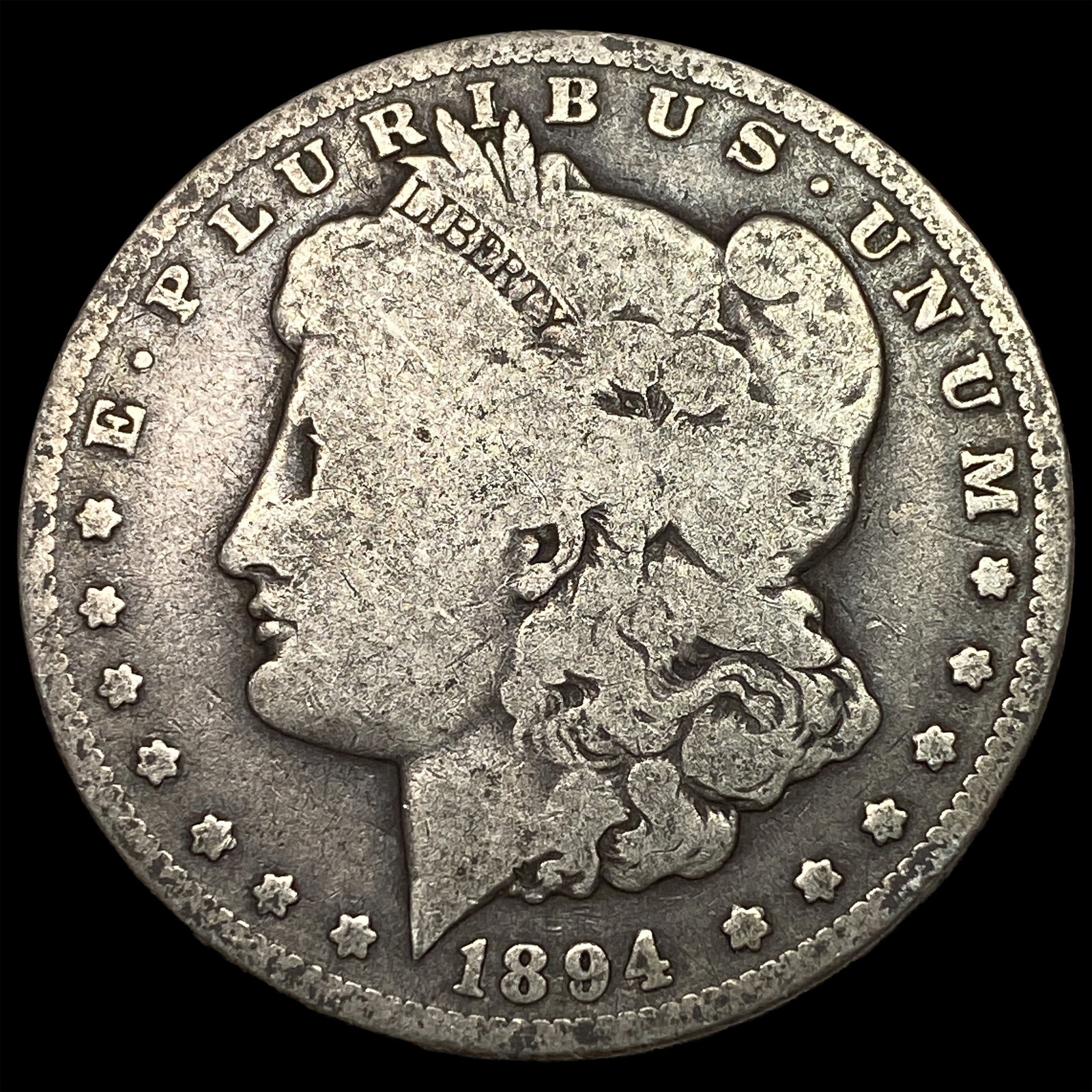 1894-O Silver Morgan Dollar NICELY CIRCULATED: 1894-O Silver Morgan Dollar NICELY CIRCULATED