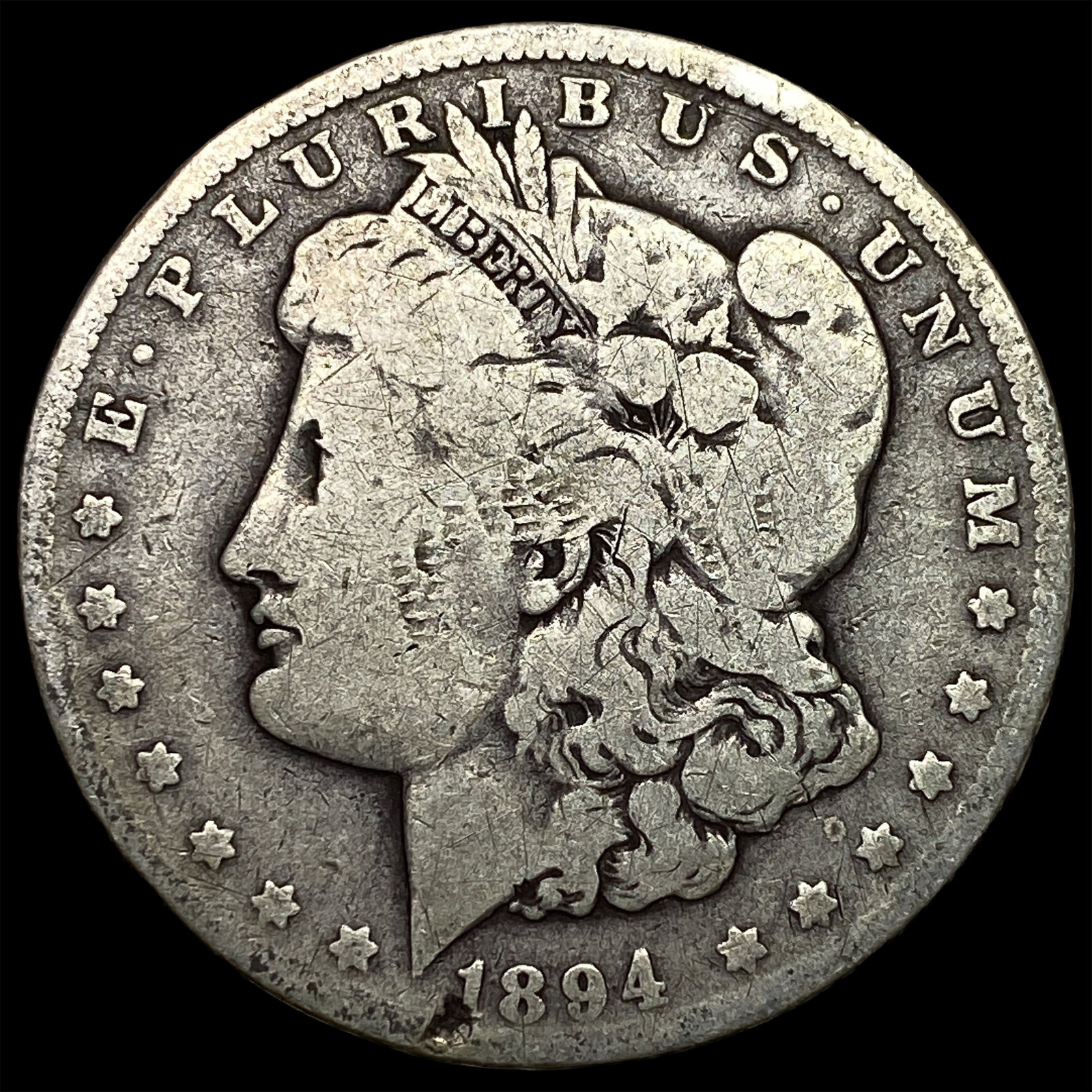 1894-O Morgan Silver Dollar NICELY CIRCULATED: 1894-O Morgan Silver Dollar NICELY CIRCULATED