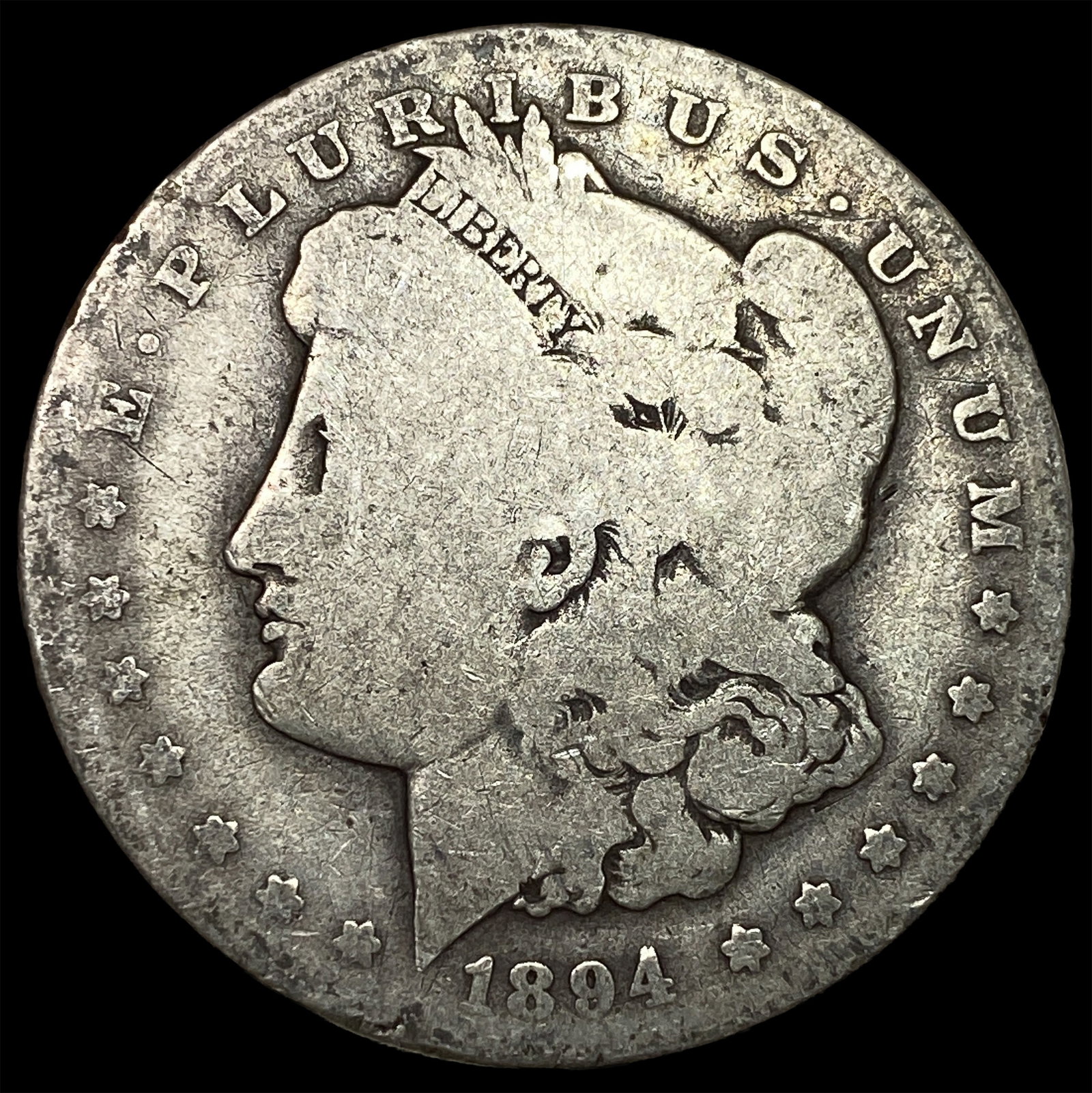 1894-O Silver Morgan Dollar NICELY CIRCULATED: 1894-O Silver Morgan Dollar NICELY CIRCULATED