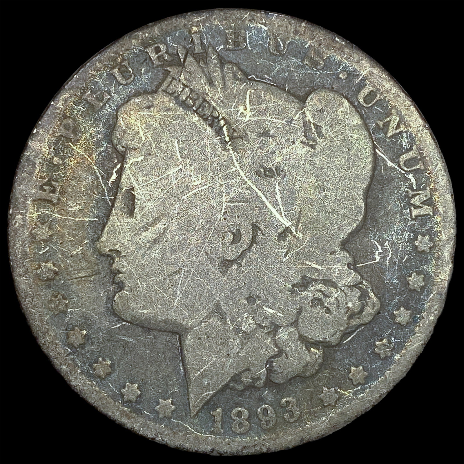 1893 Morgan Silver Dollar NICELY CIRCULATED: 1893 Morgan Silver Dollar NICELY CIRCULATED