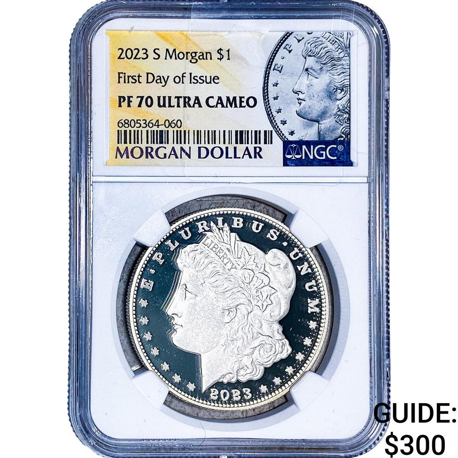 2023-S Morgan Silver Dollar NGC PF70 Ulta Cameo (1 of 2)