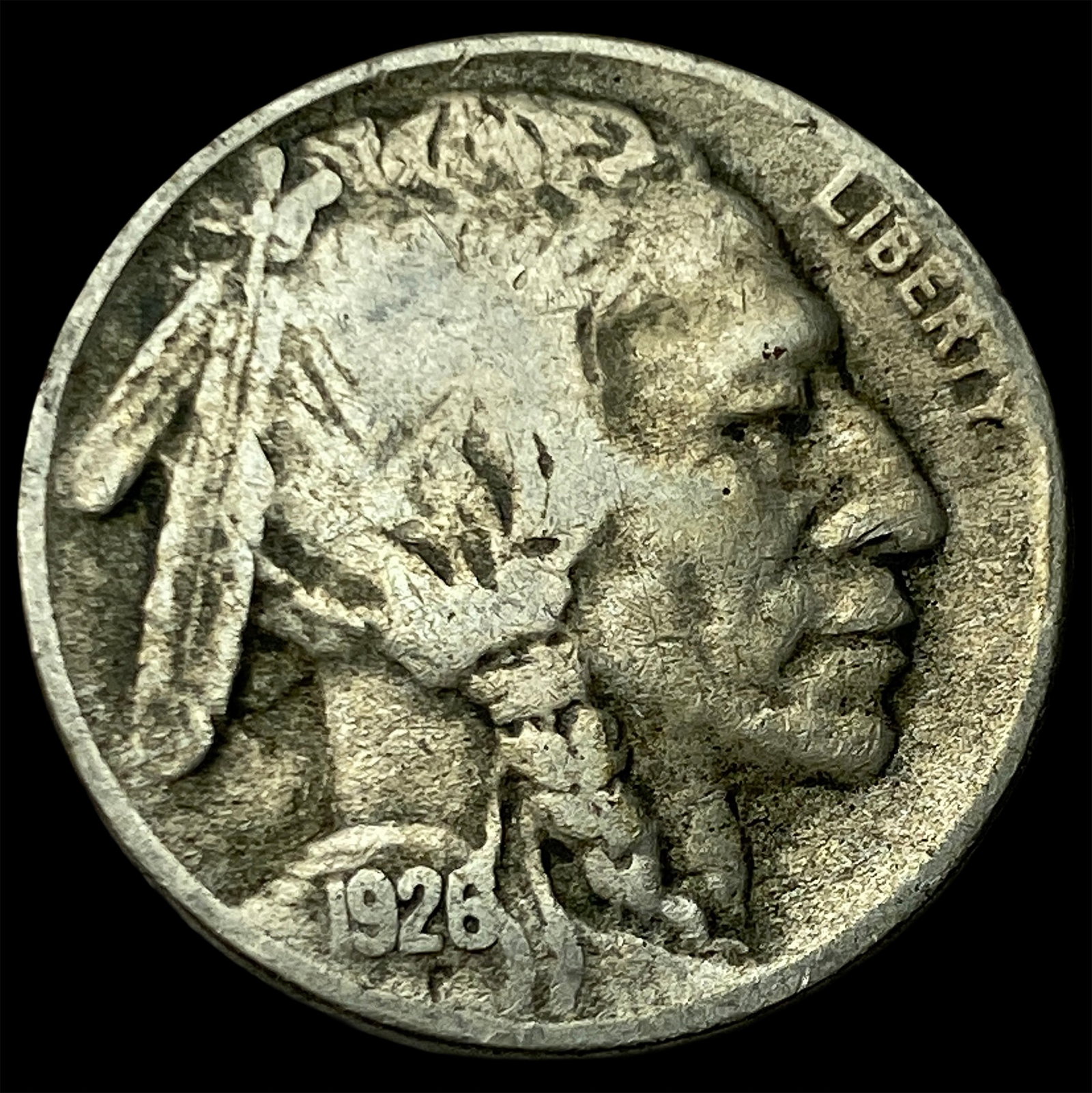 1926-S Buffalo Nickel LIGHTLY CIRCULATED: 1926-S Buffalo Nickel LIGHTLY CIRCULATED