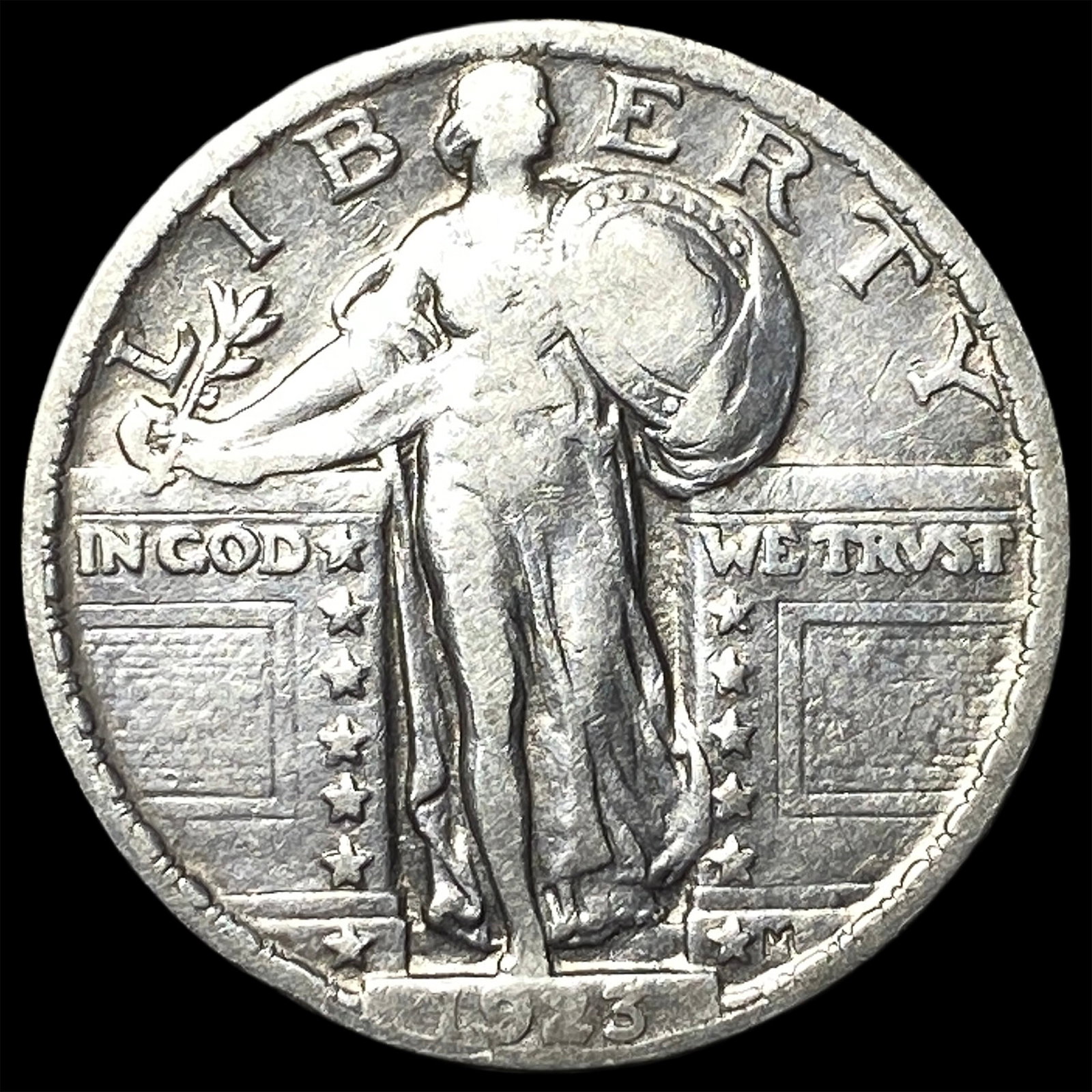 1923 Standing Liberty Quarter LIGHTLY CIRCULATED: 1923 Standing Liberty Quarter LIGHTLY CIRCULATED