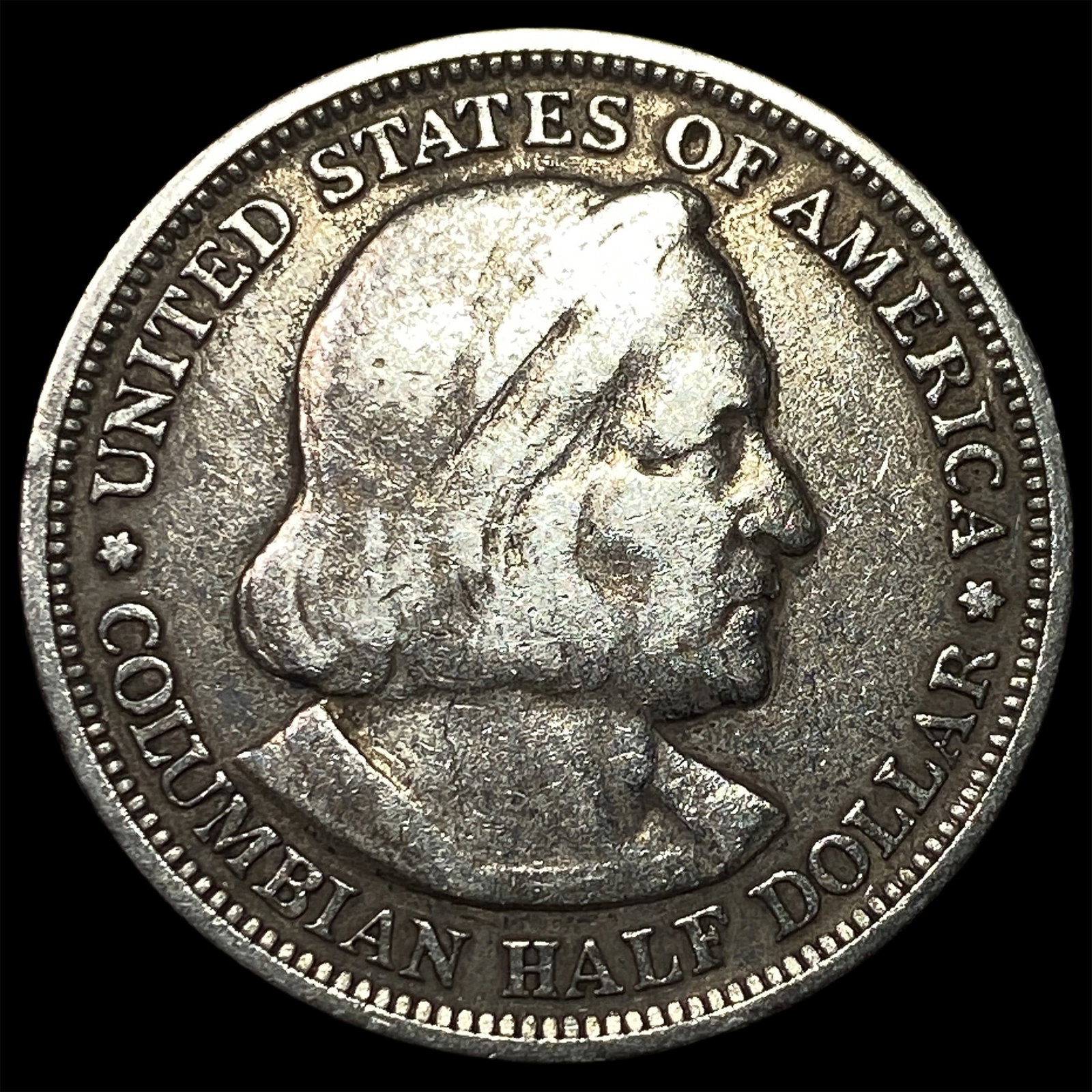 1893 Silver Columbian Half Dollar NEARLY UNCIRCULATED (1 of 2)
