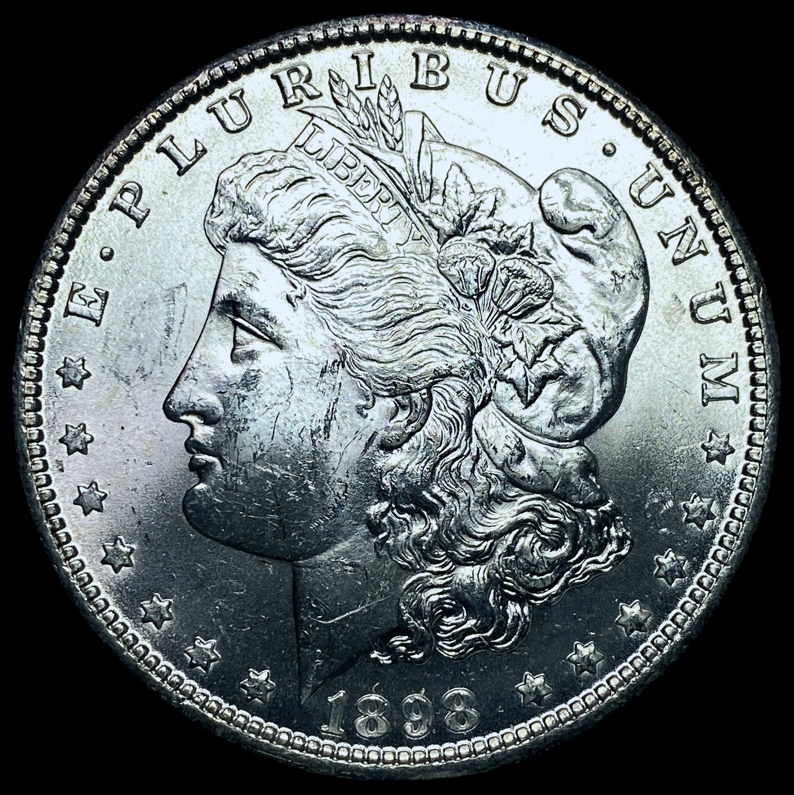 1898-O Morgan Silver Dollar GEM BU (1 of 2)