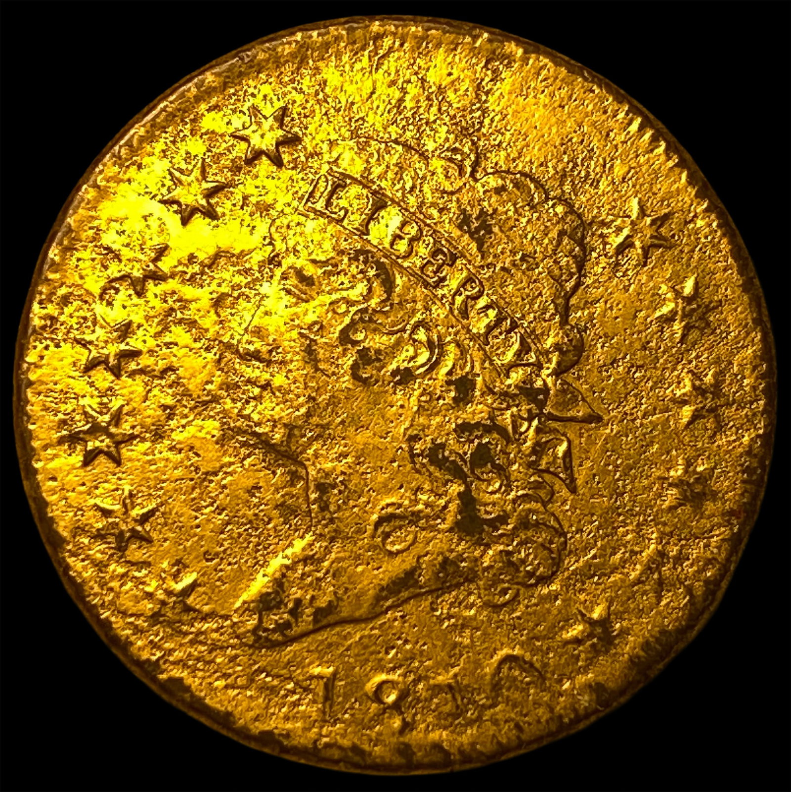 1810 Coronet Head Large Cent HIGH GRADE (1 of 2)