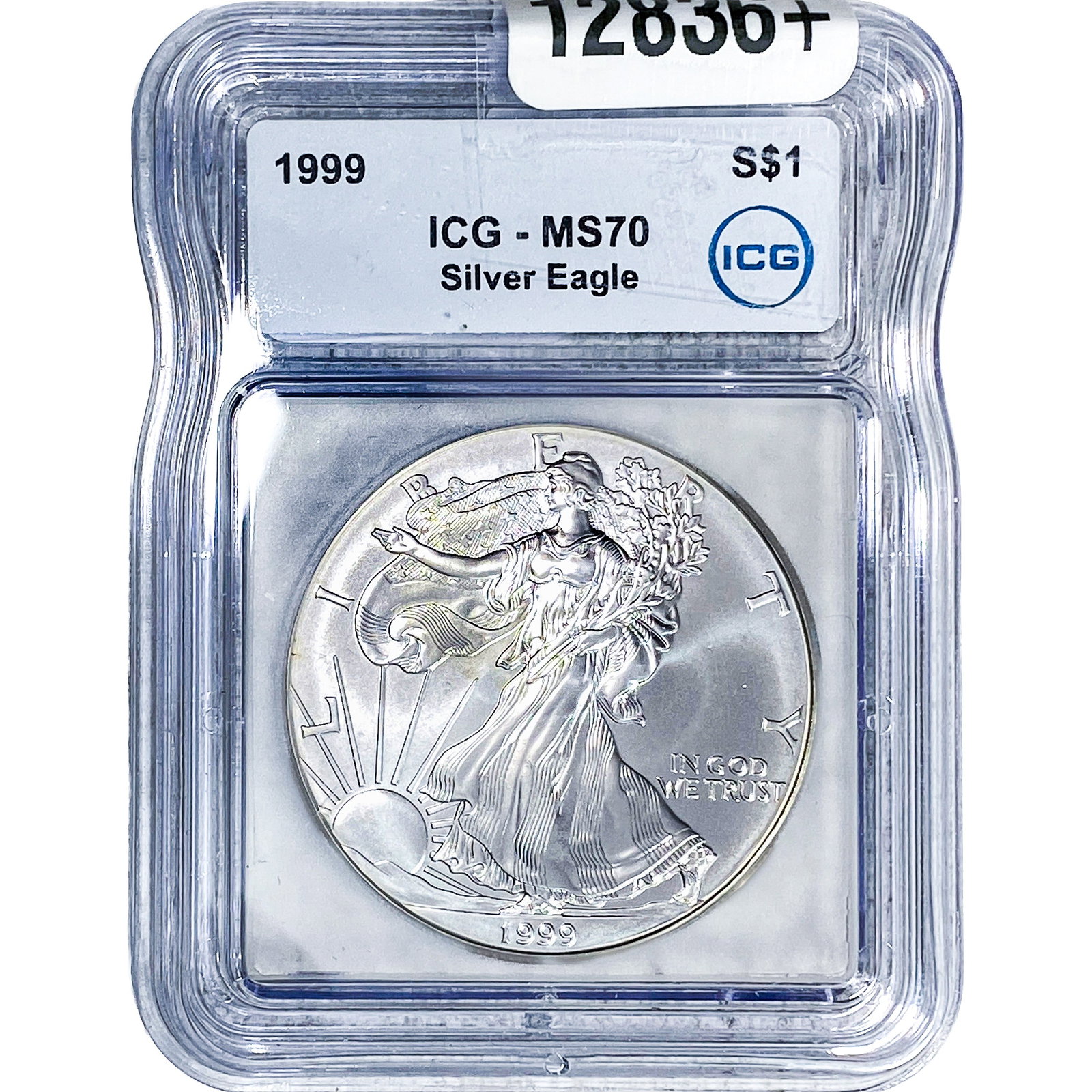 1999 Silver Eagle ICG MS70: 1999 Silver Eagle ICG MS70