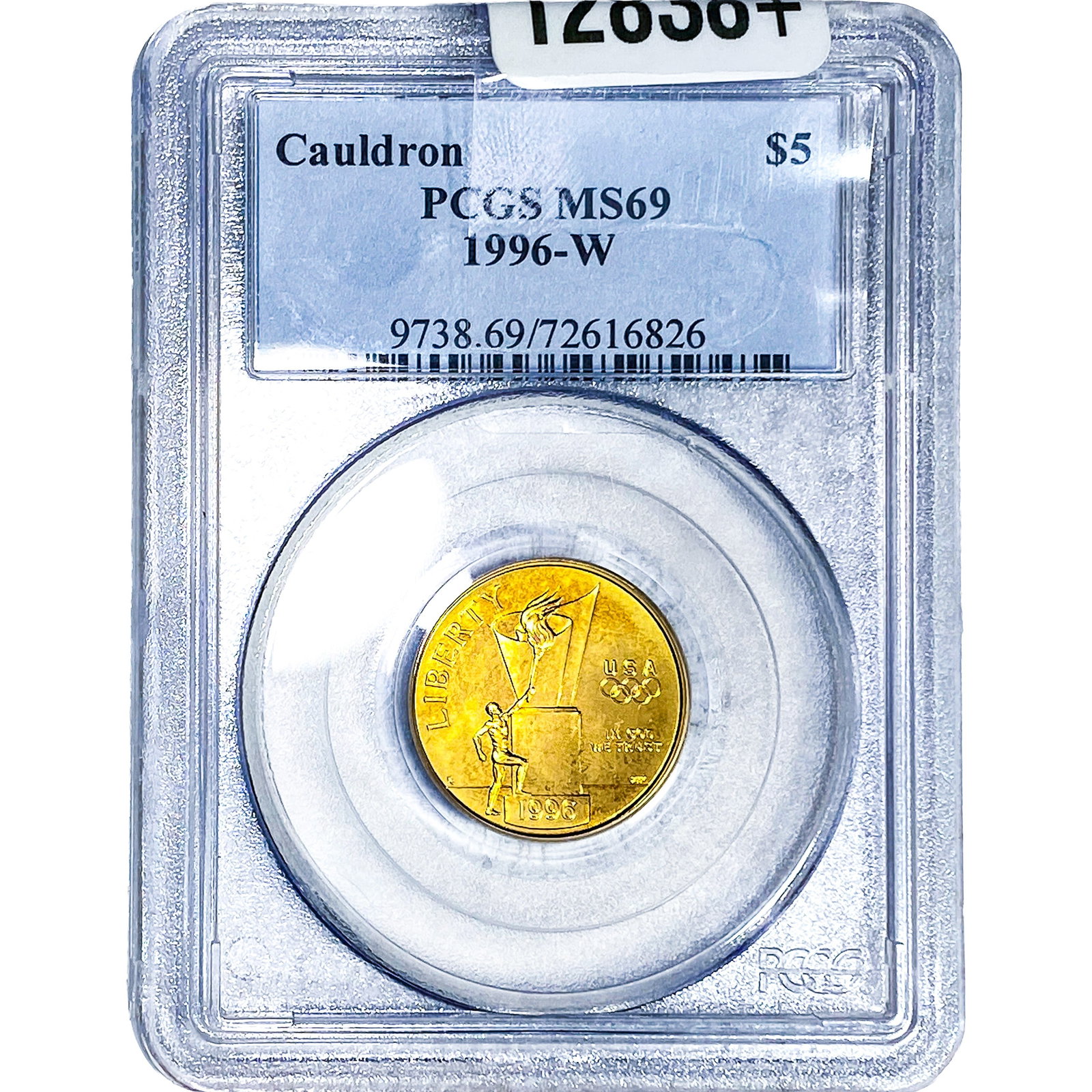 1996-W $5 Gold Eagle Cauldron 1/4oz AGW PCGS MS69 (1 of 4)