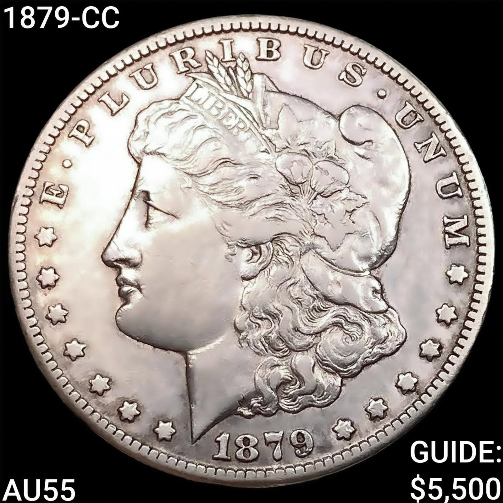 1879-CC Morgan Silver Dollar HIGH GRADE: 1879-CC Morgan Silver Dollar HIGH GRADE