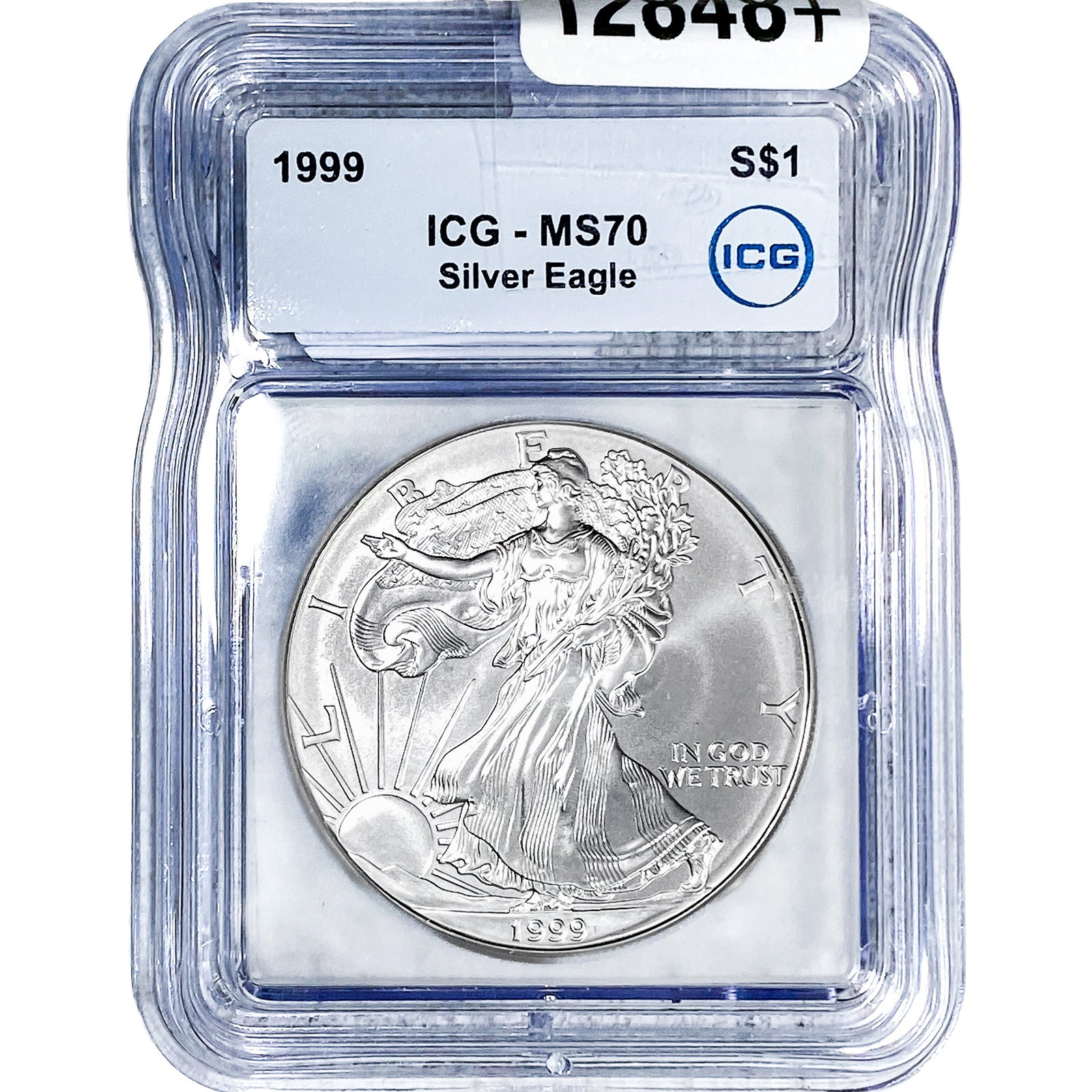 1999 Silver Eagle PCGS MS70 (1 of 4)