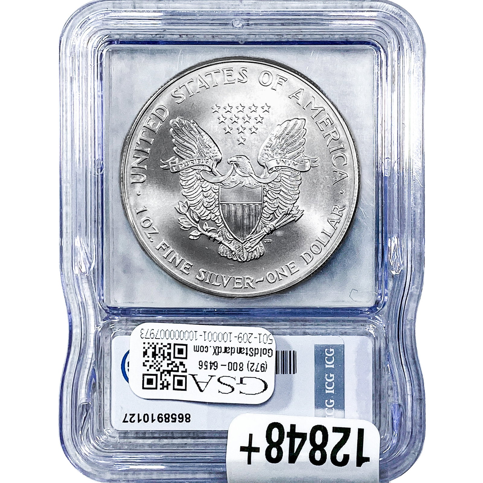 1999 Silver Eagle PCGS MS70 - 2