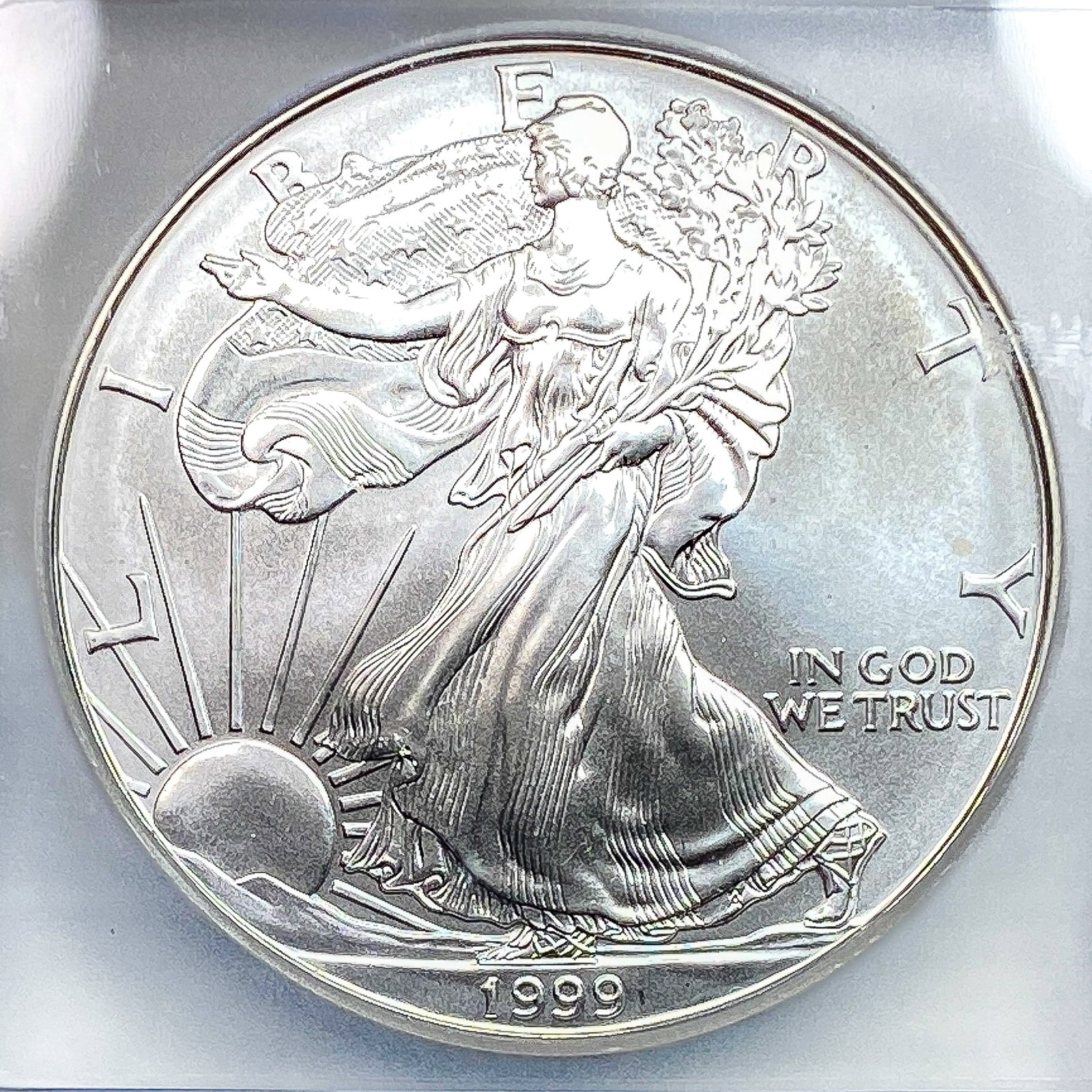 1999 Silver Eagle PCGS MS70 - 3