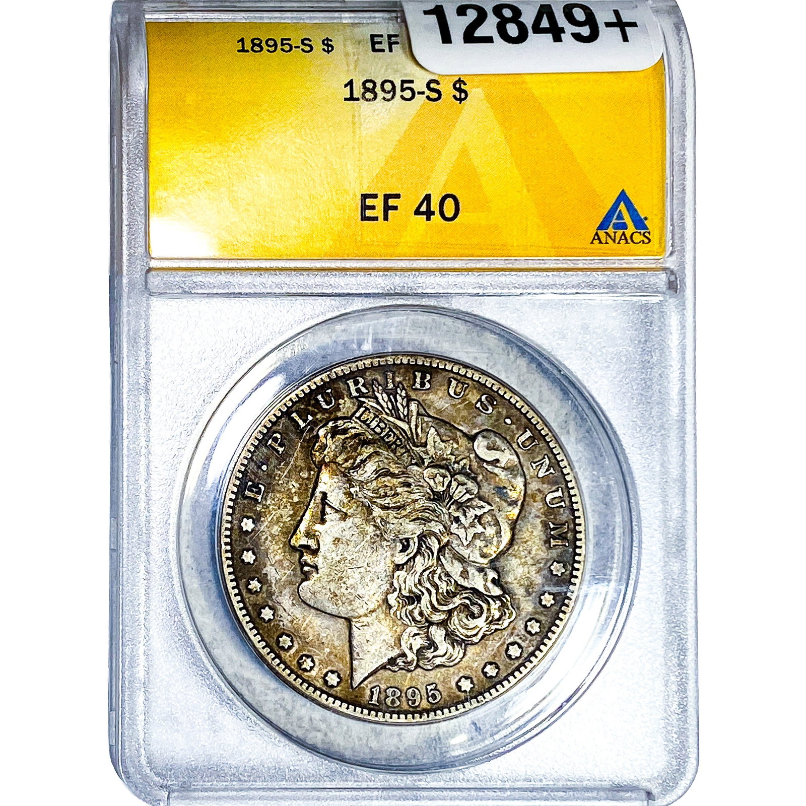 1895-S Morgan Silver Dollar ANACS EF40 (1 of 4)