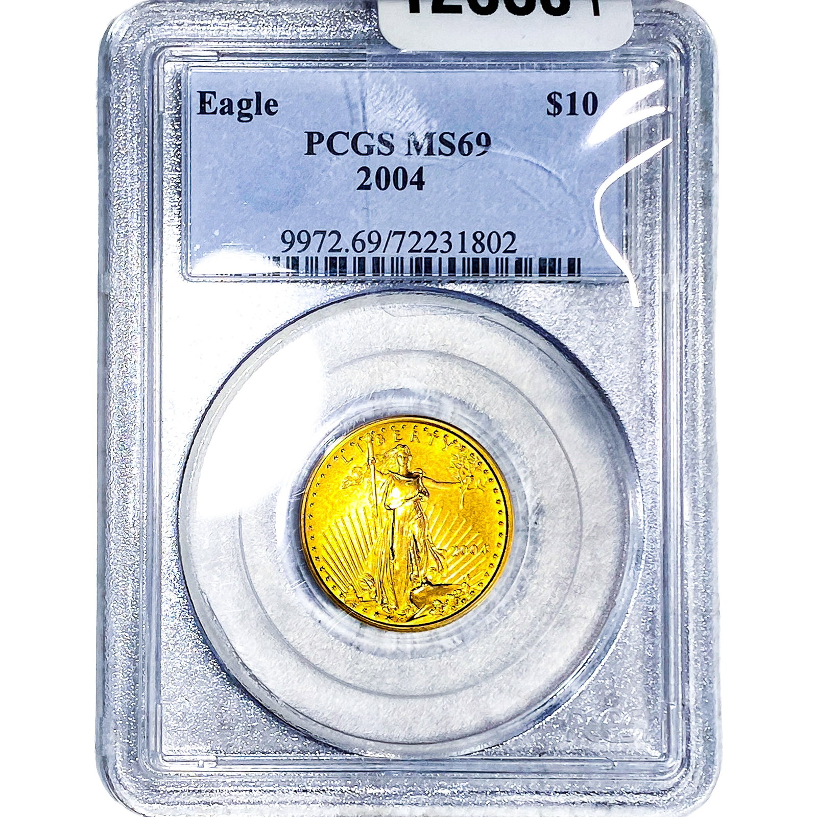 2004 $10 Gold Eagle 1/4oz AGW PCGS MS69 (1 of 4)