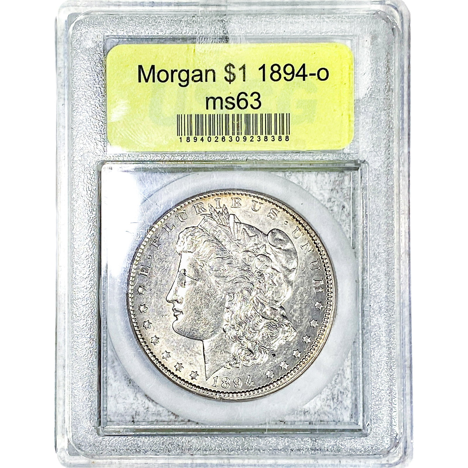 1894-O Morgan Silver Dollar USCG MS63: 1894-O Morgan Silver Dollar USCG MS63