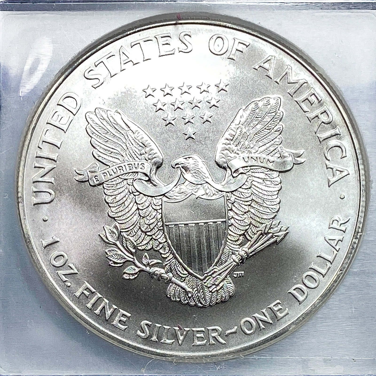 1999 Silver Eagle ICG MS70 - 4