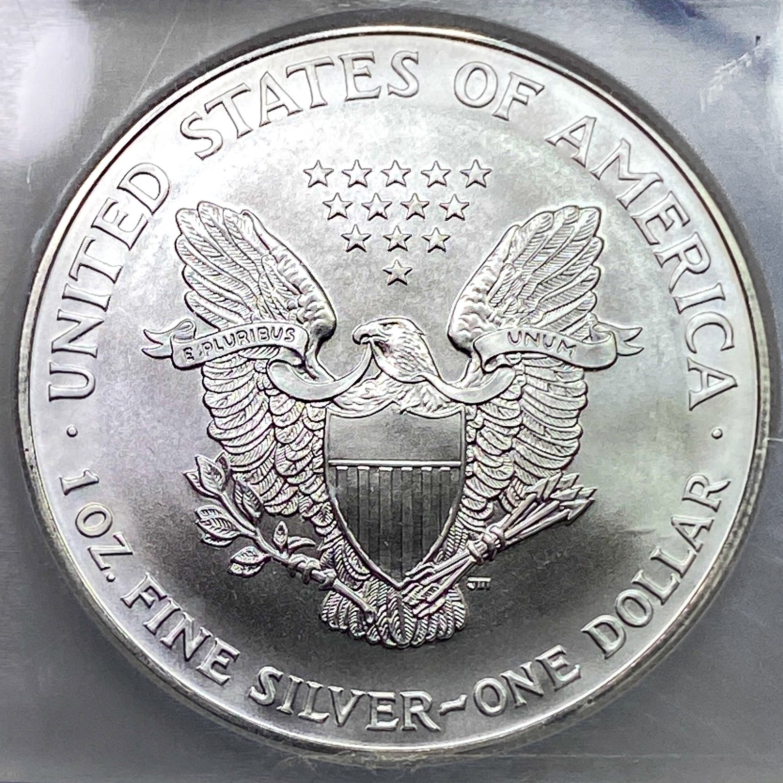 1999 Silver Eagle ICG MS70 - 4