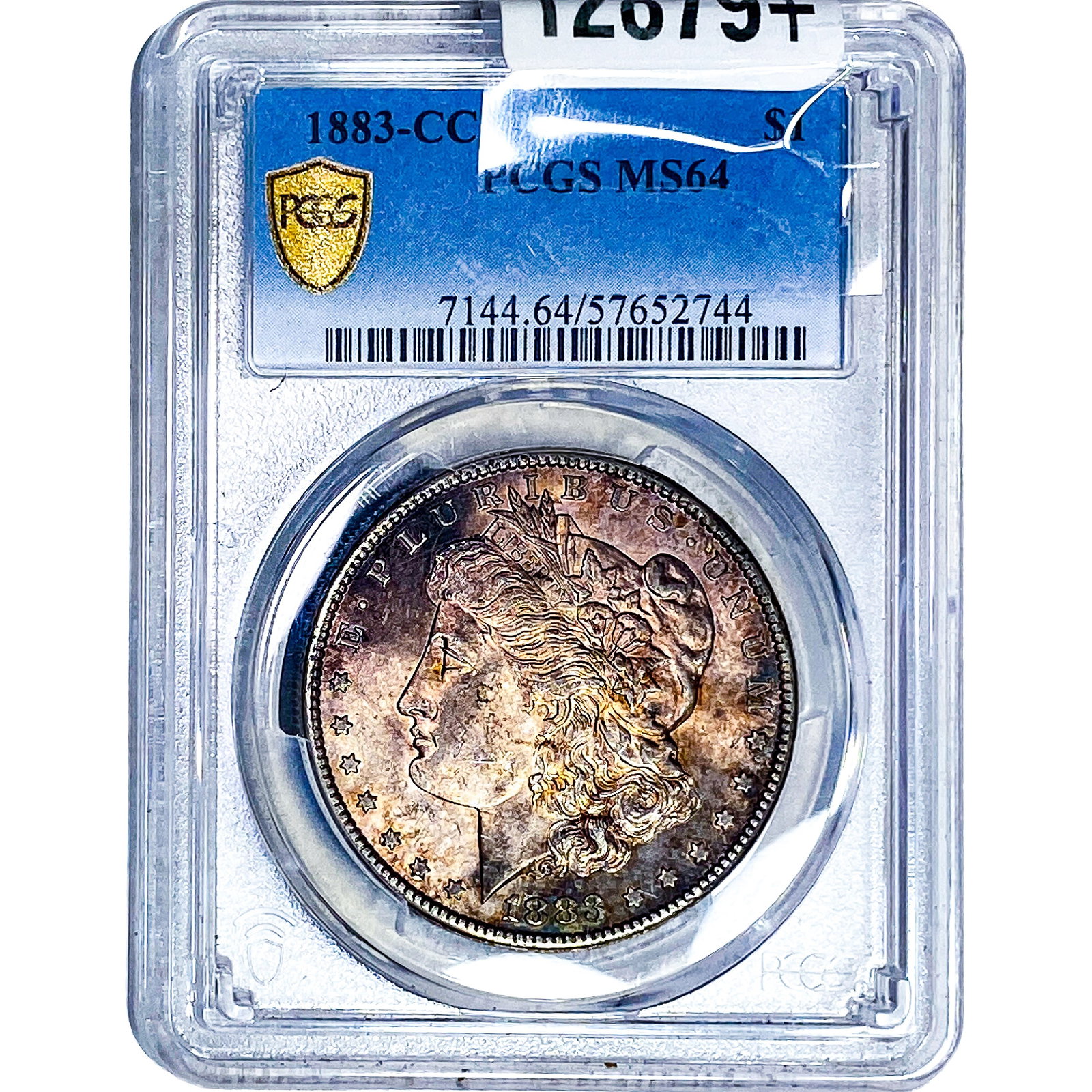 1883-CC Morgan Silver Dollar PCGS MS64: 1883-CC Morgan Silver Dollar PCGS MS64