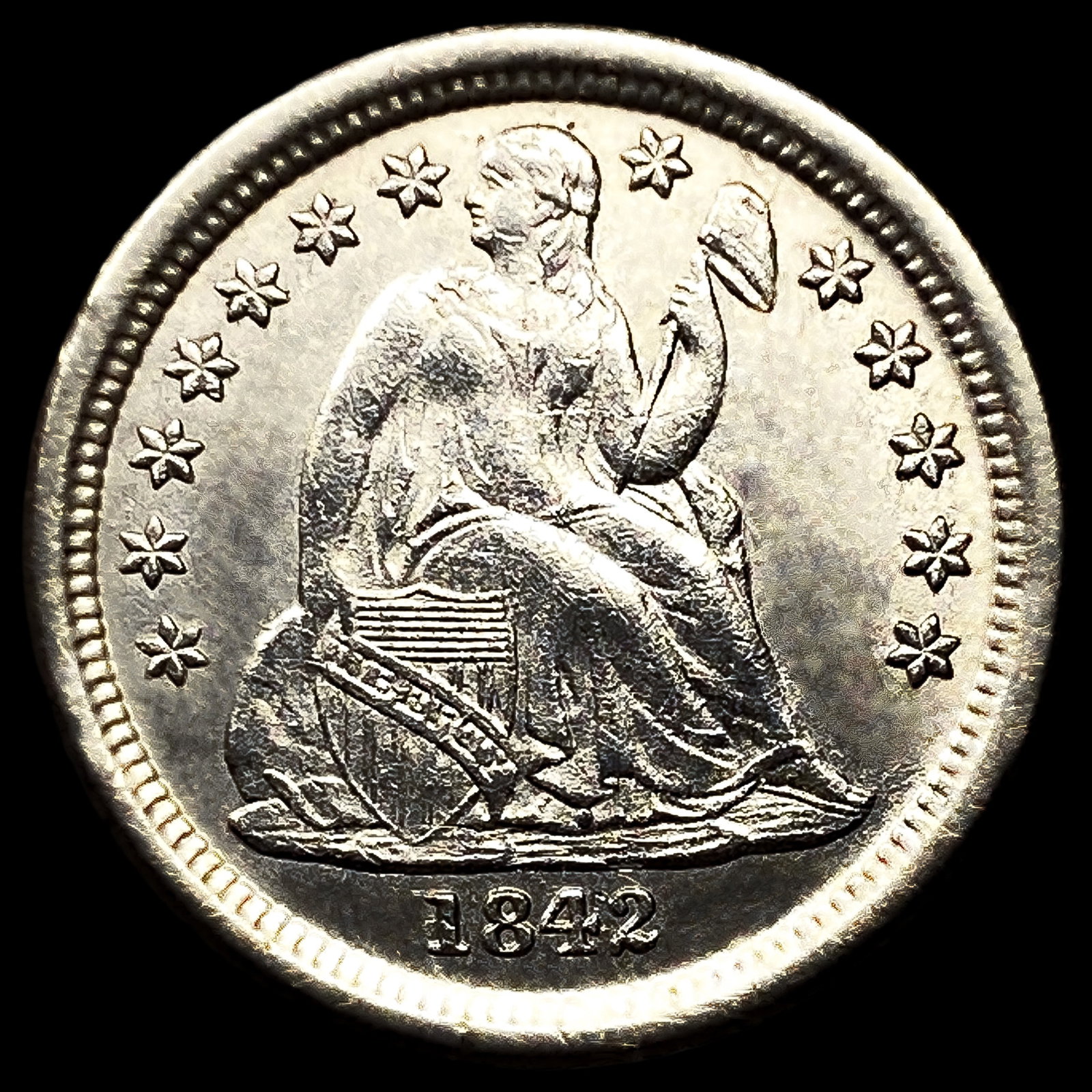 1842-O Seated Liberty Dime (1 of 2)