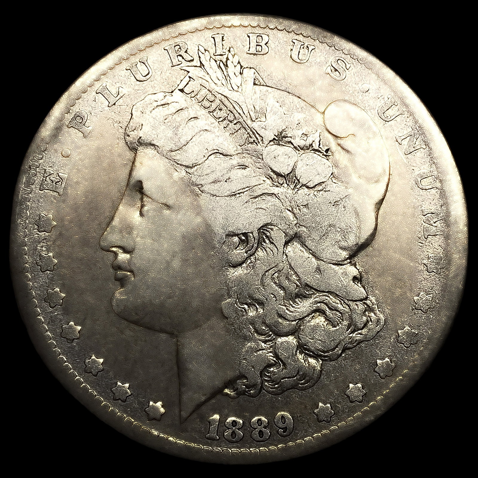 1889-CC Morgan Silver Dollar (1 of 2)