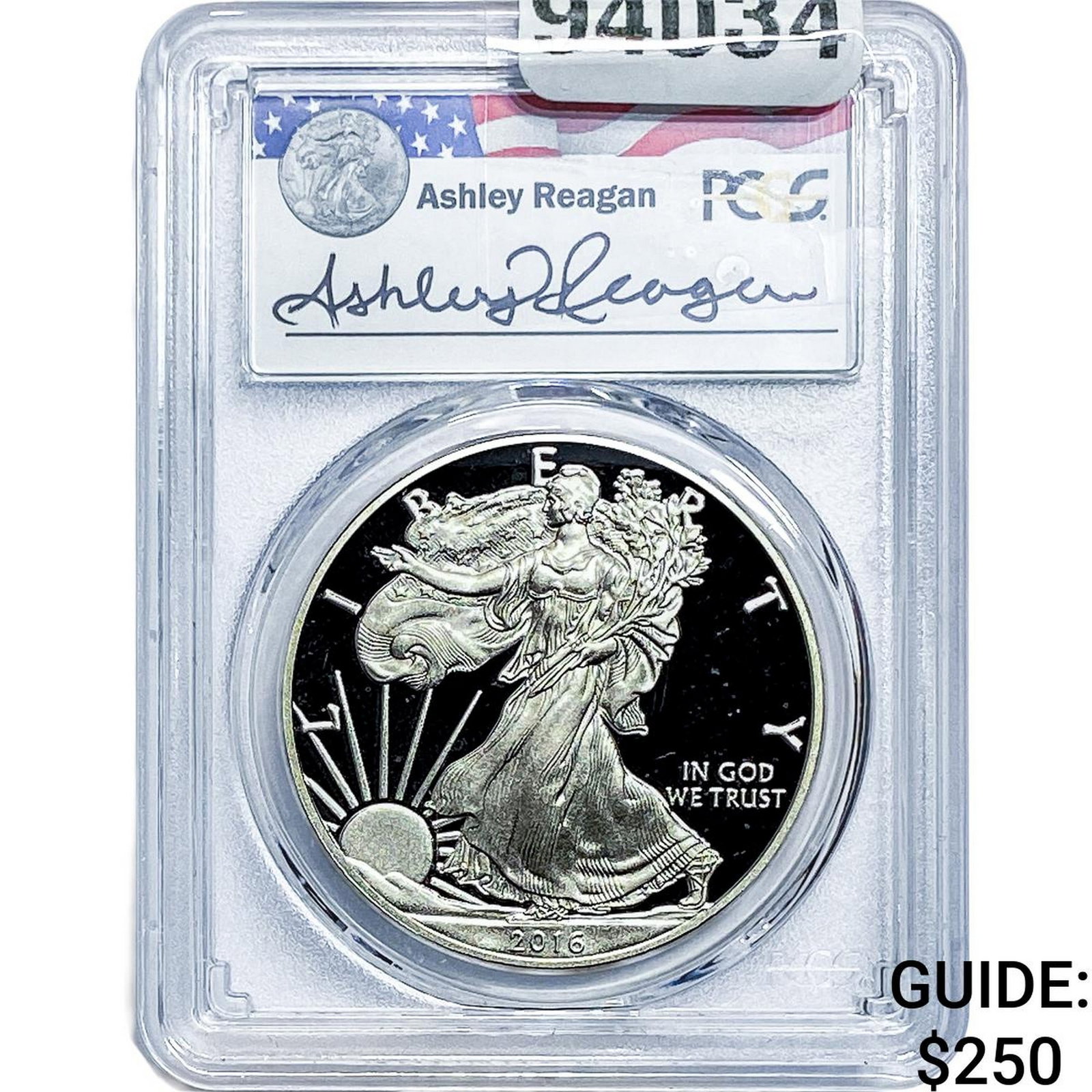 2016-W Silver Eagle PCGS PR69 DCAM 30th Anniv.: 2016-W Silver Eagle PCGS PR69 DCAM 30th Anniv.