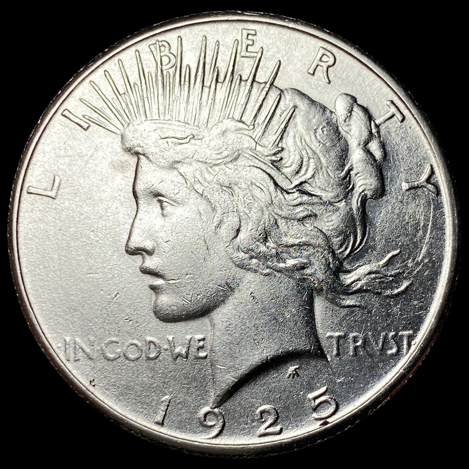 1925-S Silver Peace Dollar UNCIRCULATED: 1925-S Silver Peace Dollar UNCIRCULATED