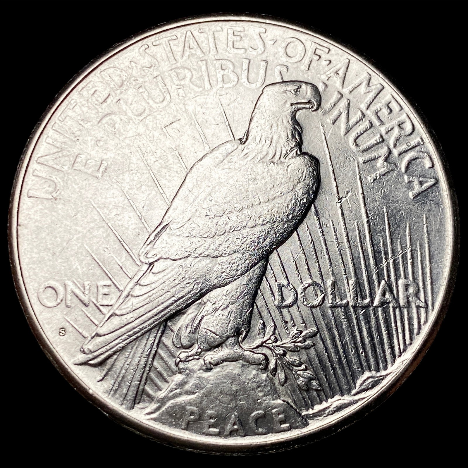 1925-S Silver Peace Dollar UNCIRCULATED - 2