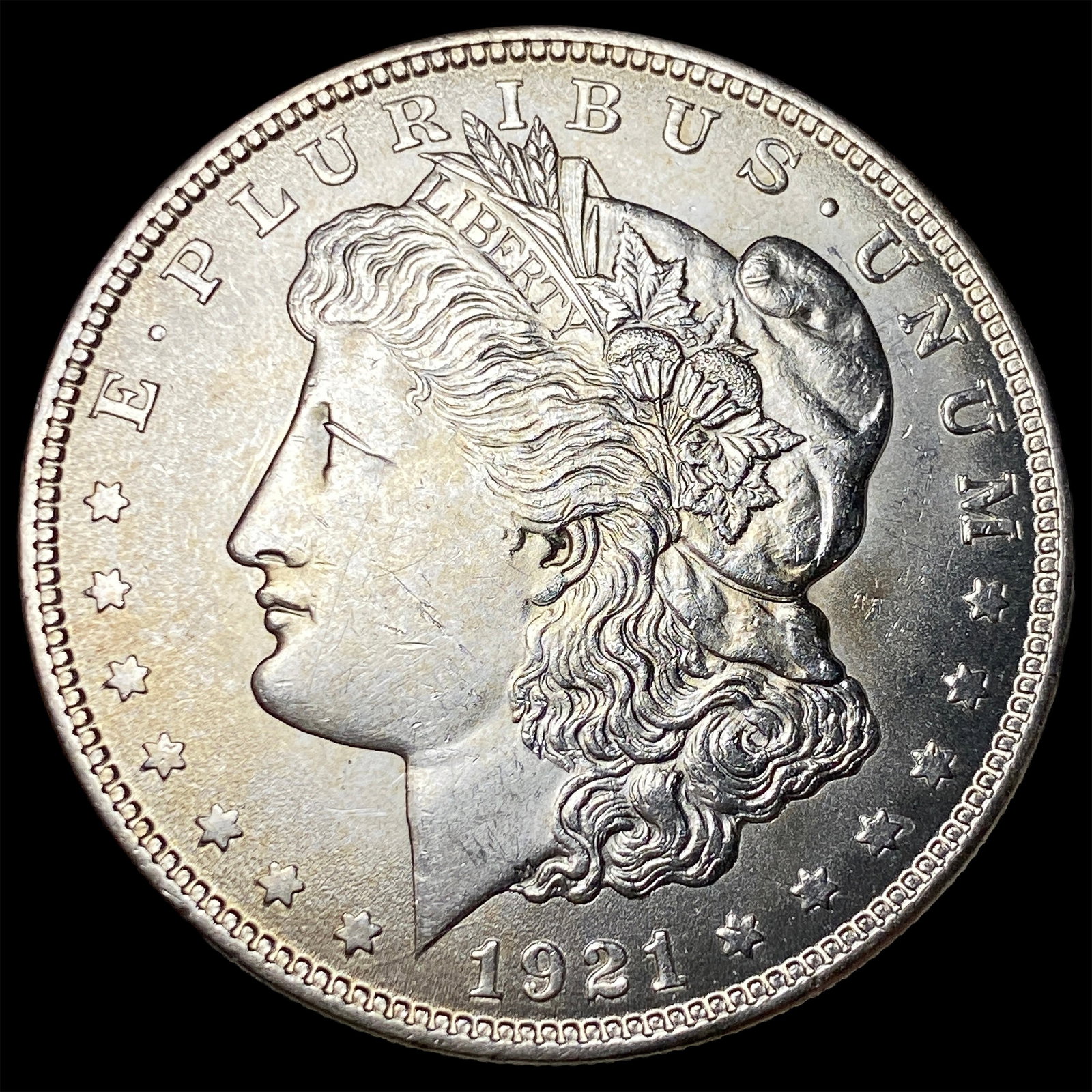 1921 Silver Morgan Dollar CHOICE BU (1 of 2)