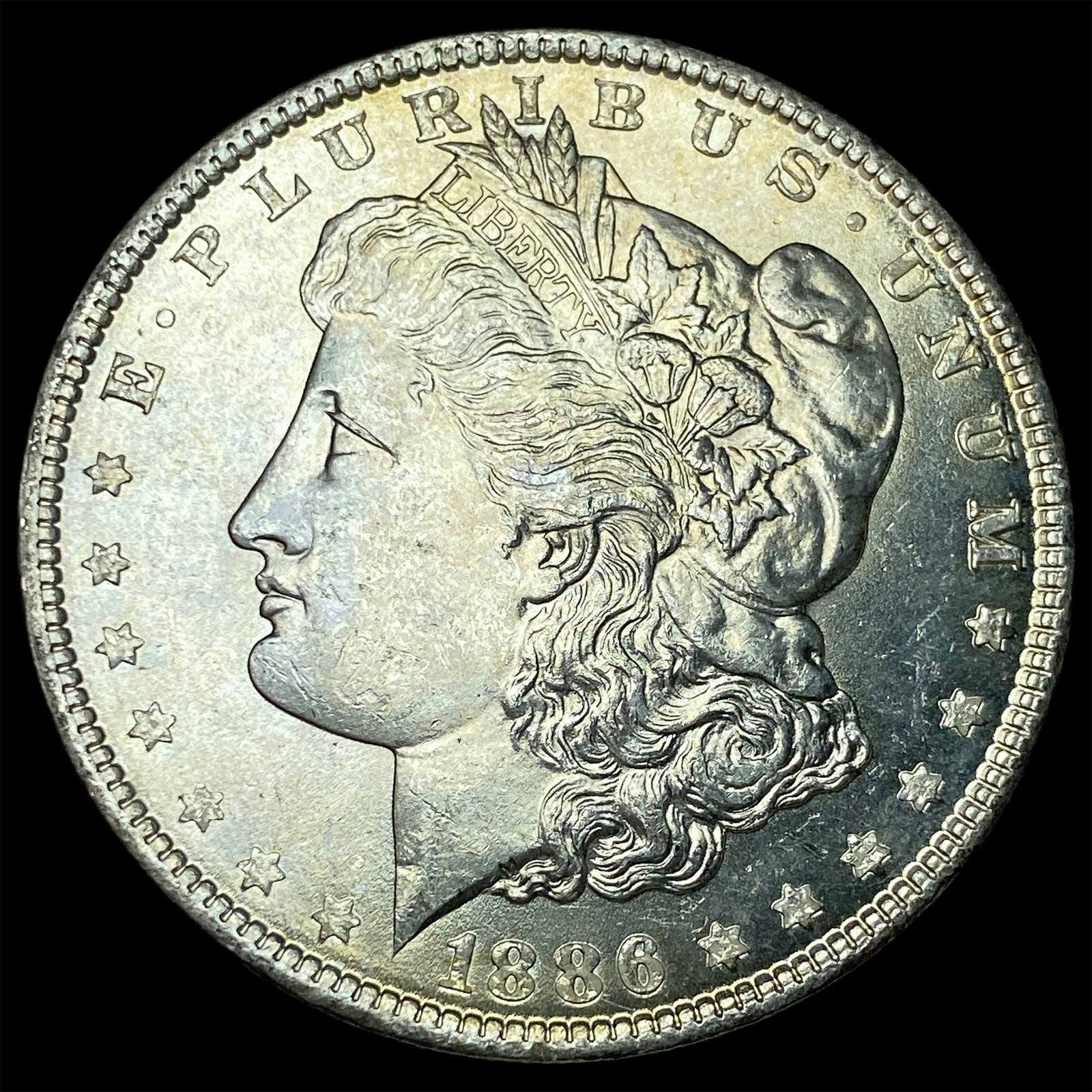 1886 Silver Morgan Dollar UNCIRCULATED: 1886 Silver Morgan Dollar UNCIRCULATED