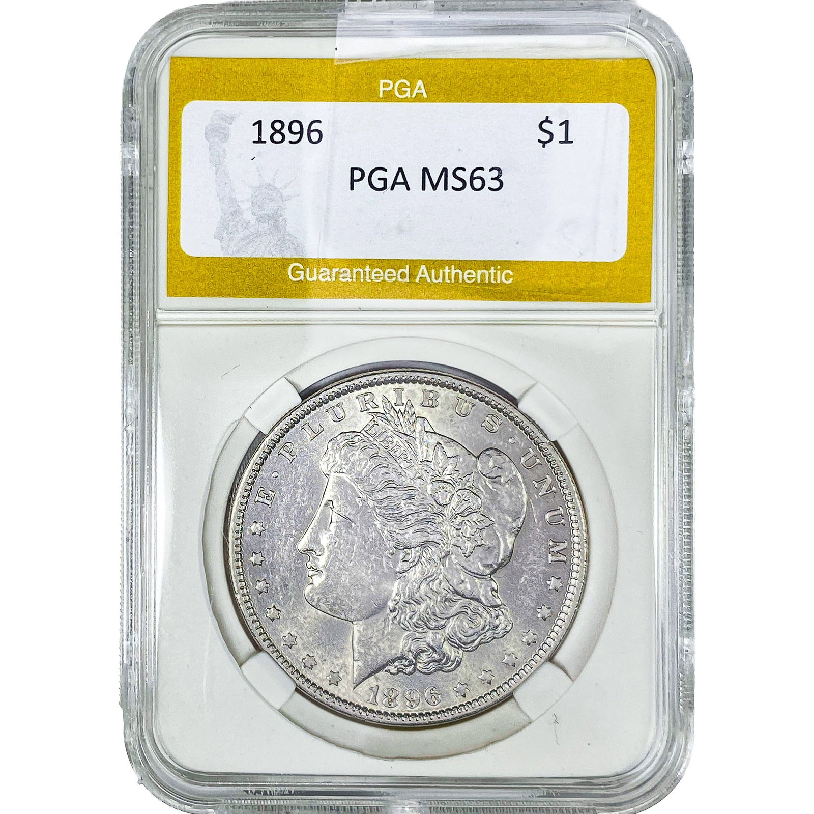 1896 Morgan Silver Dollar PGA MS63
