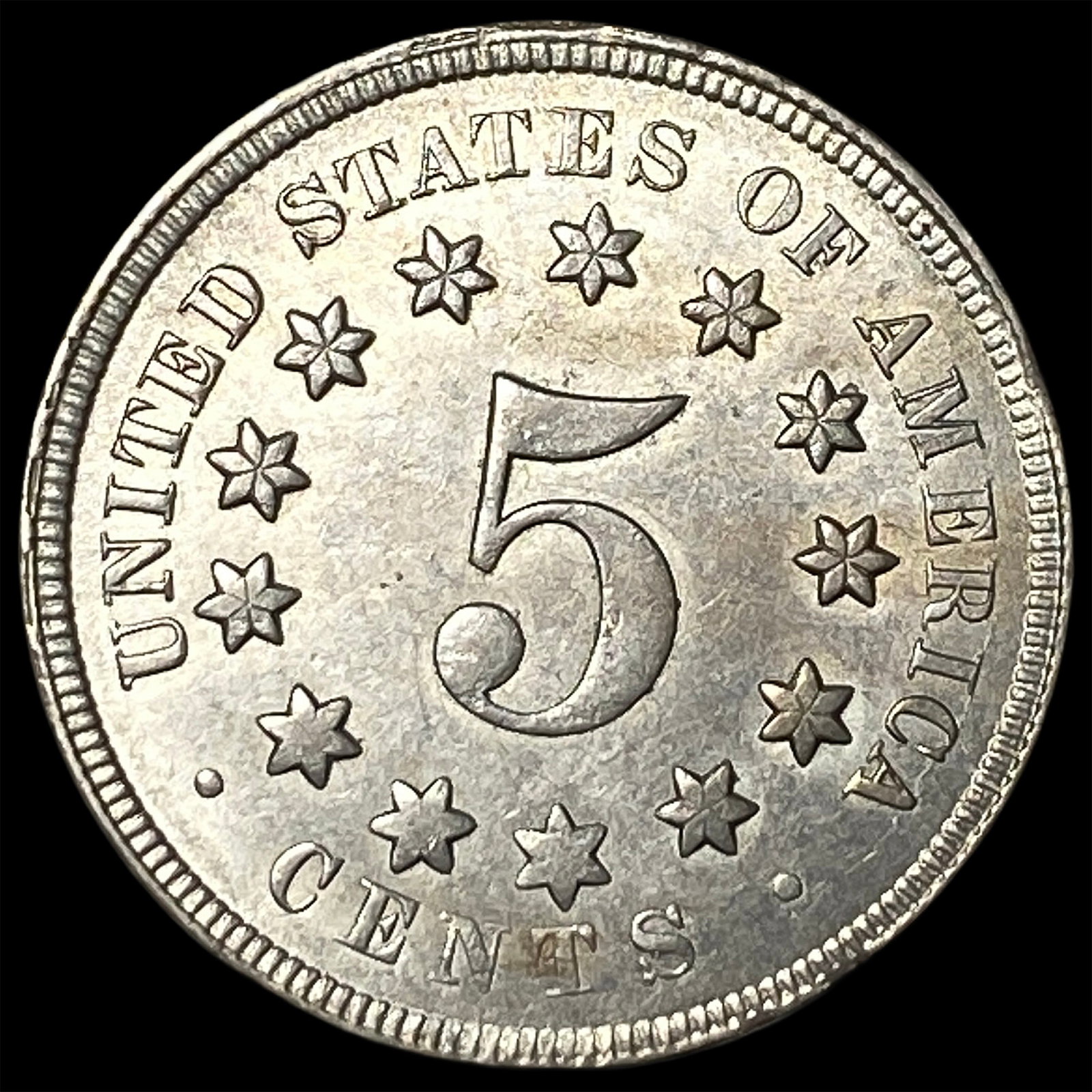 1867 Shield Nickel UNCIRCULATED - 2