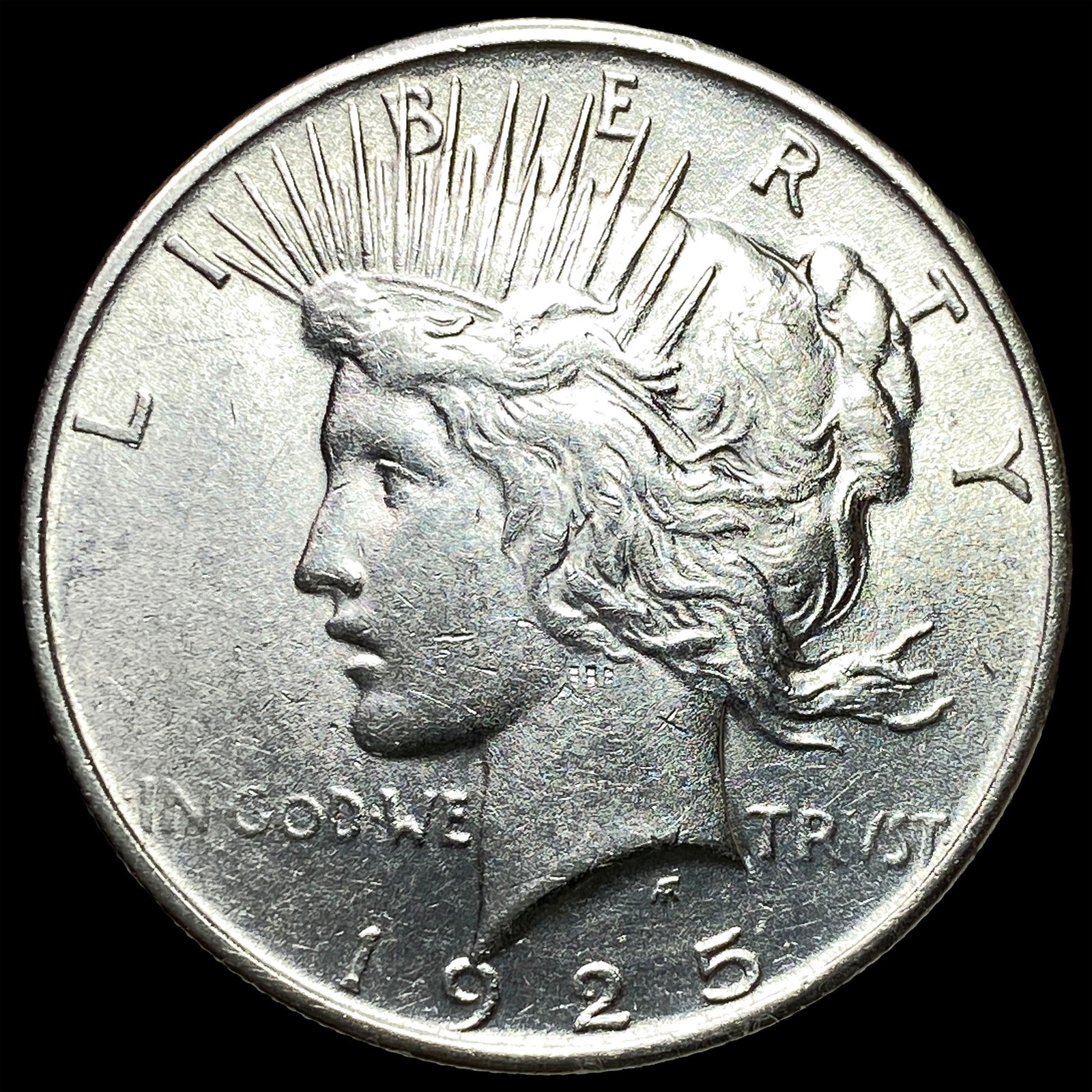 1925 Silver Peace Dollar CLOSELY UNCIRCULATED: 1925 Silver Peace Dollar CLOSELY UNCIRCULATED