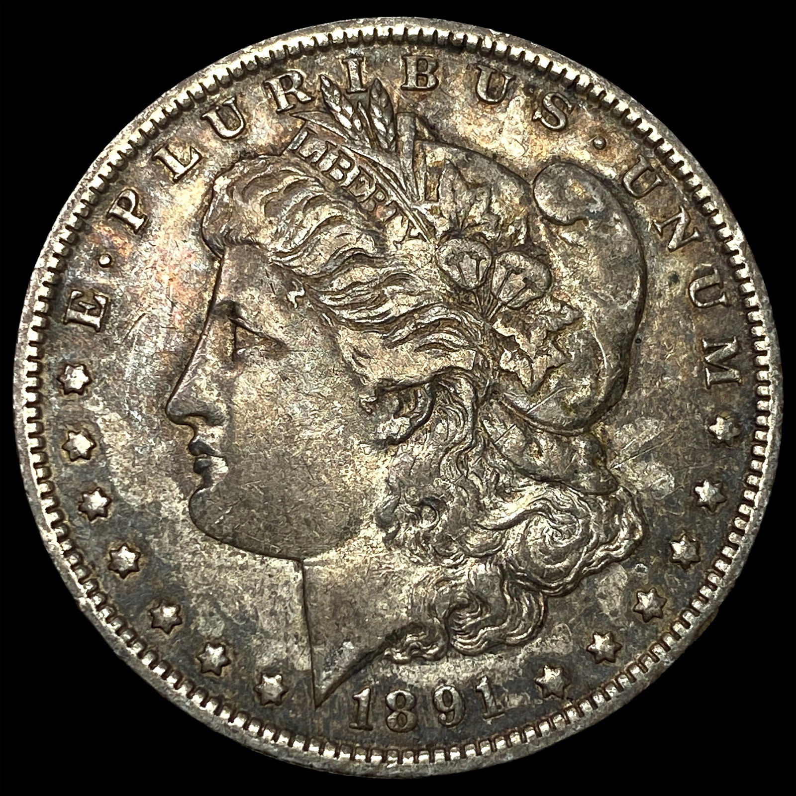 1891-O Silver Morgan Dollar CLOSELY UNCIRCULATED: 1891-O Silver Morgan Dollar CLOSELY UNCIRCULATED