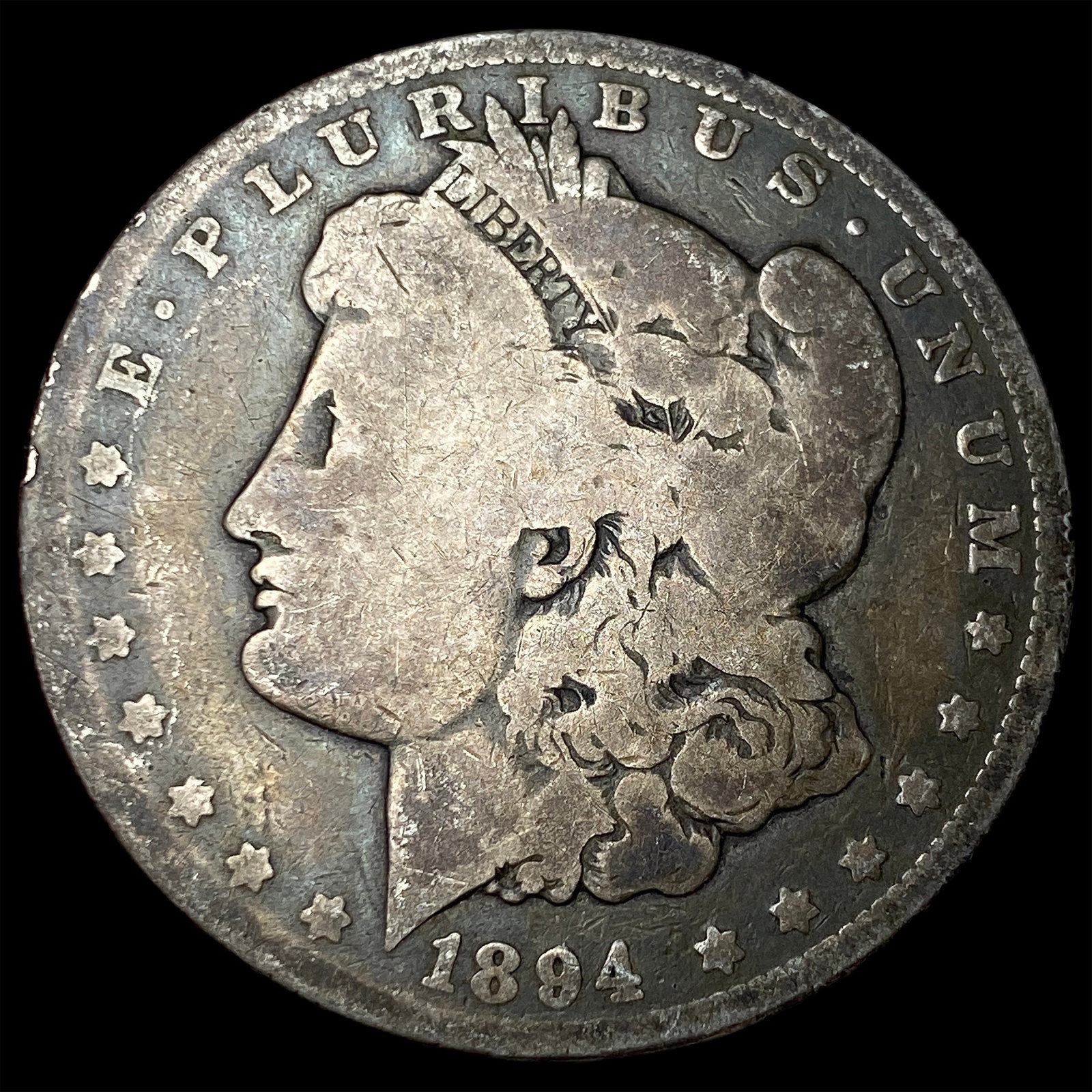 1894-O Silver Morgan Dollar NICELY CIRCULATED: 1894-O Silver Morgan Dollar NICELY CIRCULATED