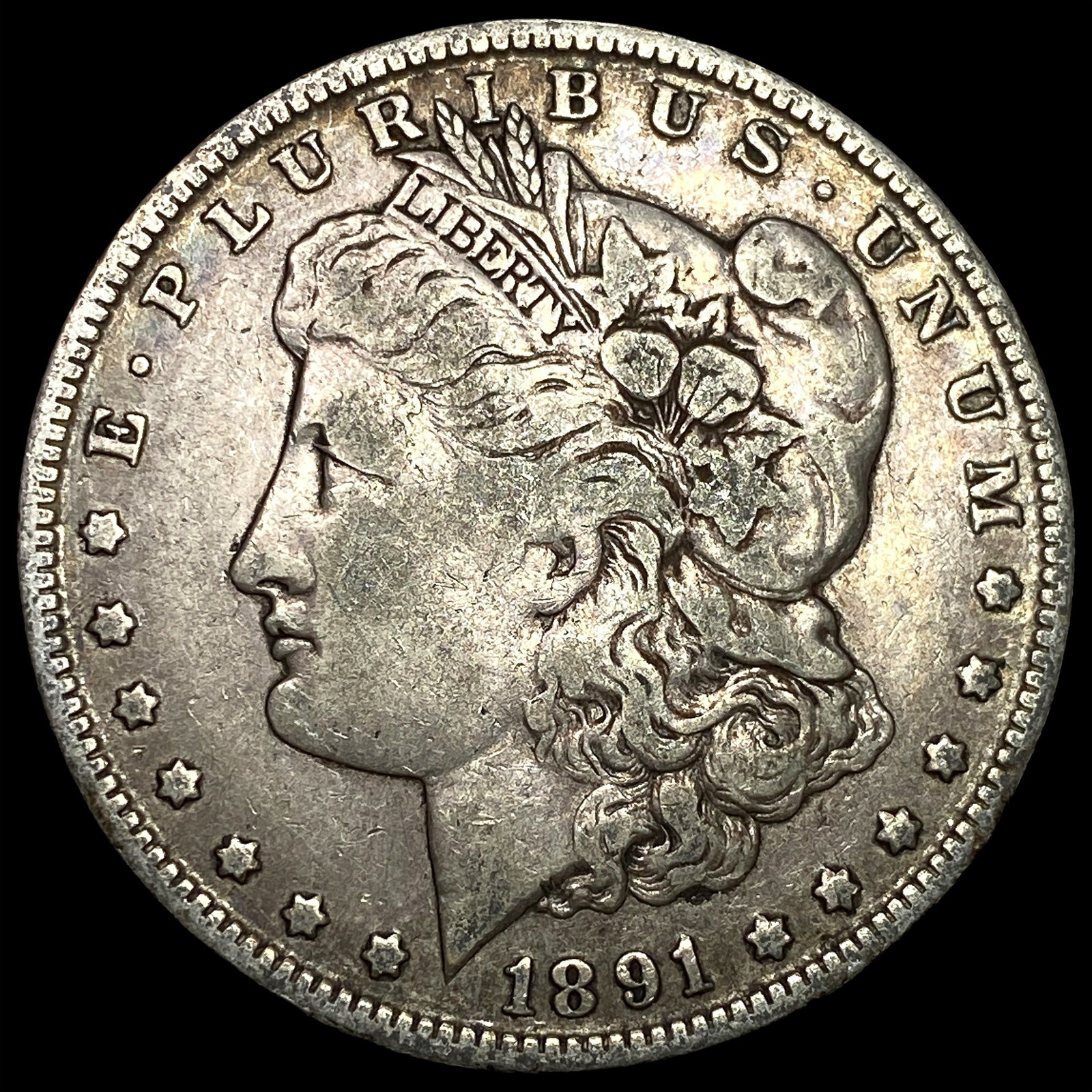 1891-O Silver Morgan Dollar NEARLY UNCIRCULATED: 1891-O Silver Morgan Dollar NEARLY UNCIRCULATED