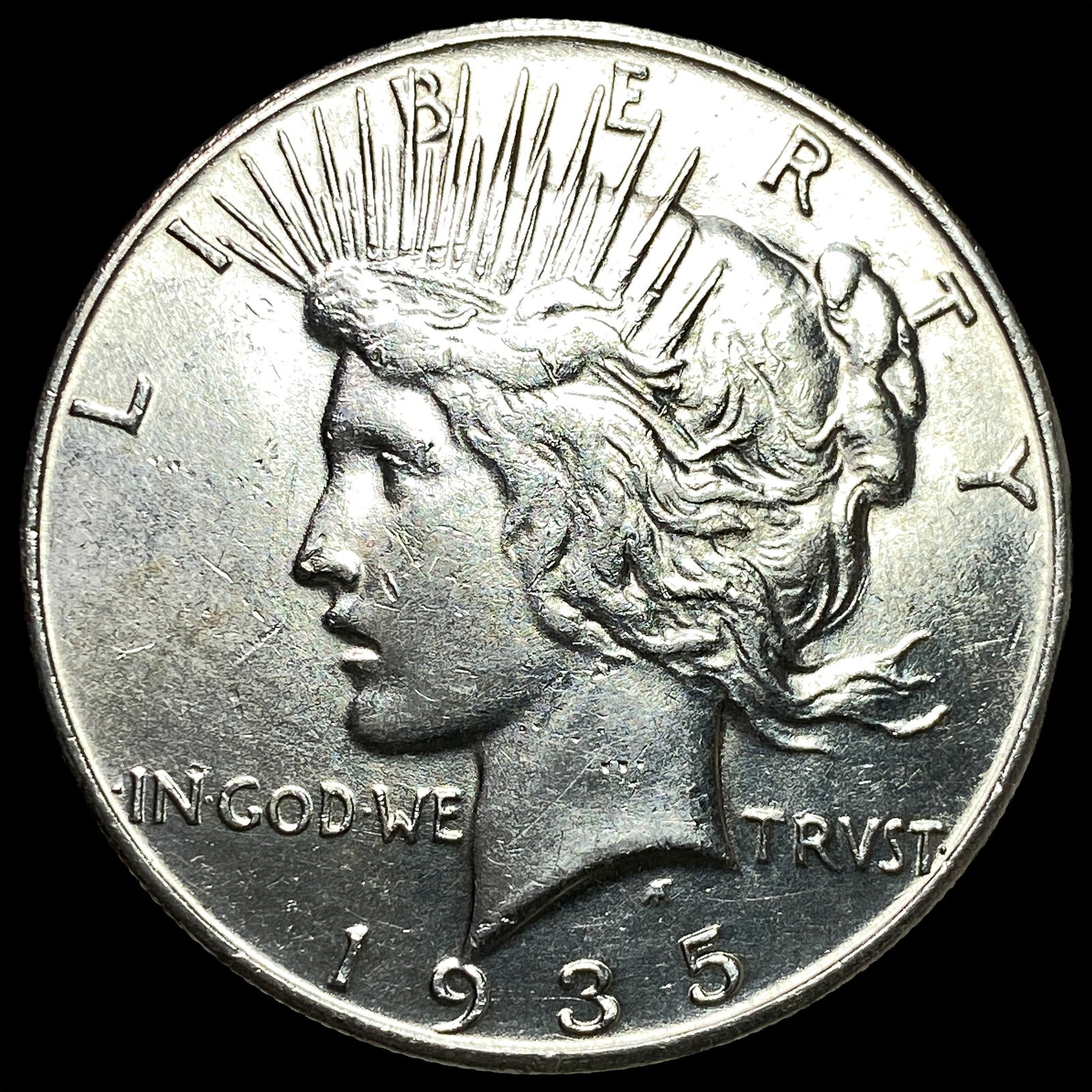 1935 Silver Peace Dollar UNCIRCULATED: 1935 Silver Peace Dollar UNCIRCULATED
