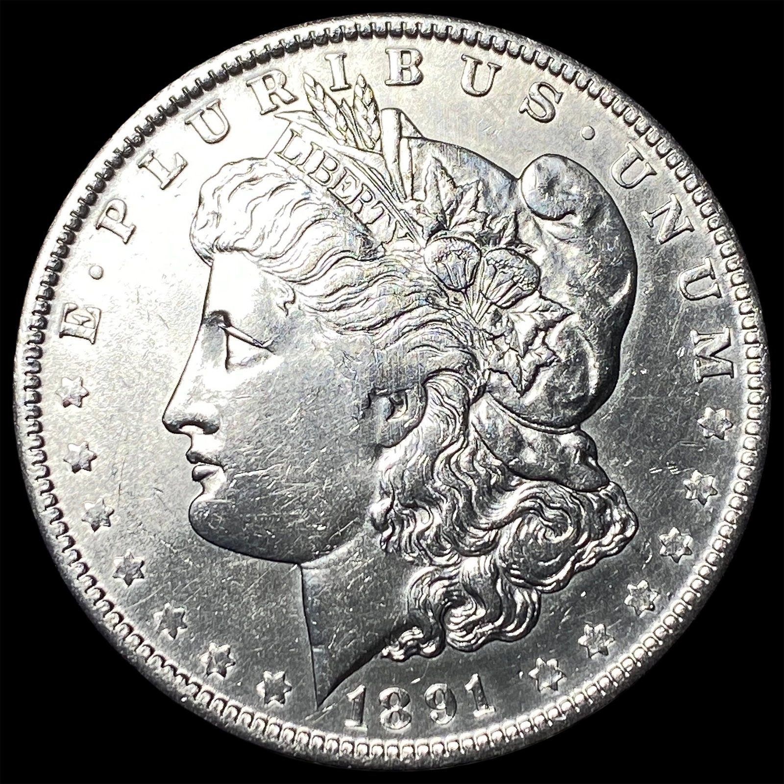 1891-O Silver Morgan Dollar CHOICE AU: 1891-O Silver Morgan Dollar CHOICE AU