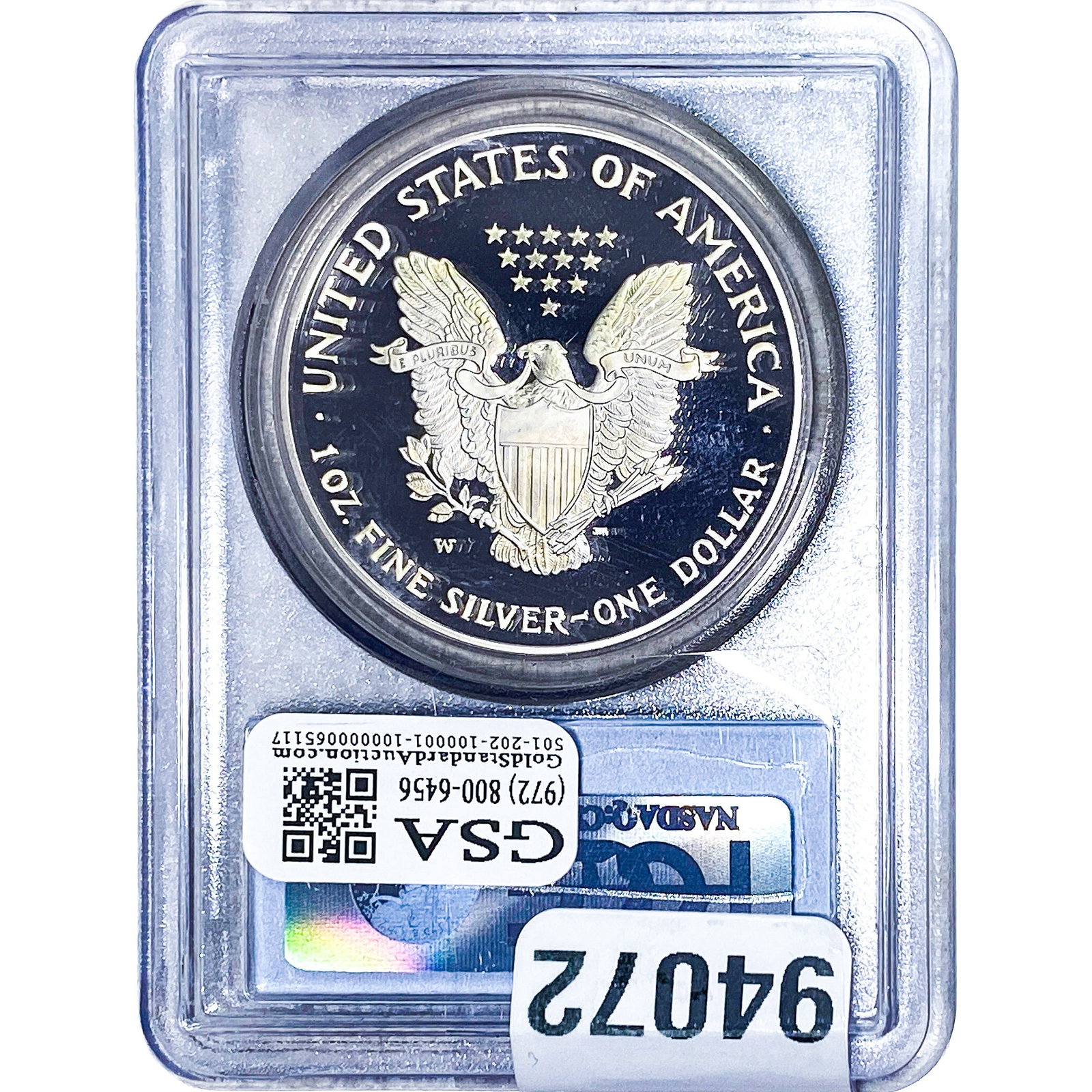 2005-W Silver Eagle PCGS PR69 DCAM - 2